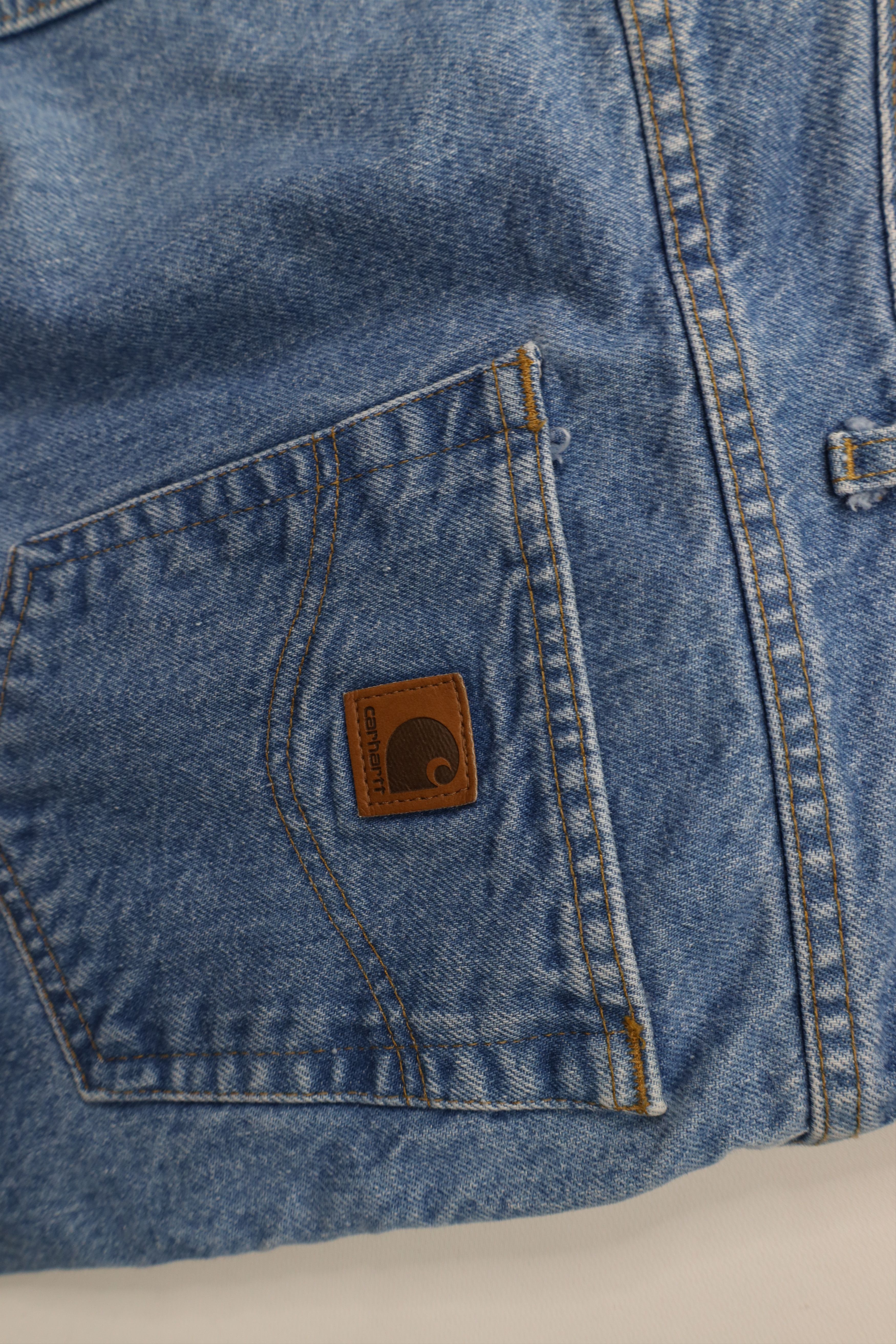 Carhartt × Vintage Vintage Y2K 2002 Carhartt Fit Straight Leg Denim Jeans Size US 44 / EU 60 - 13 Thumbnail