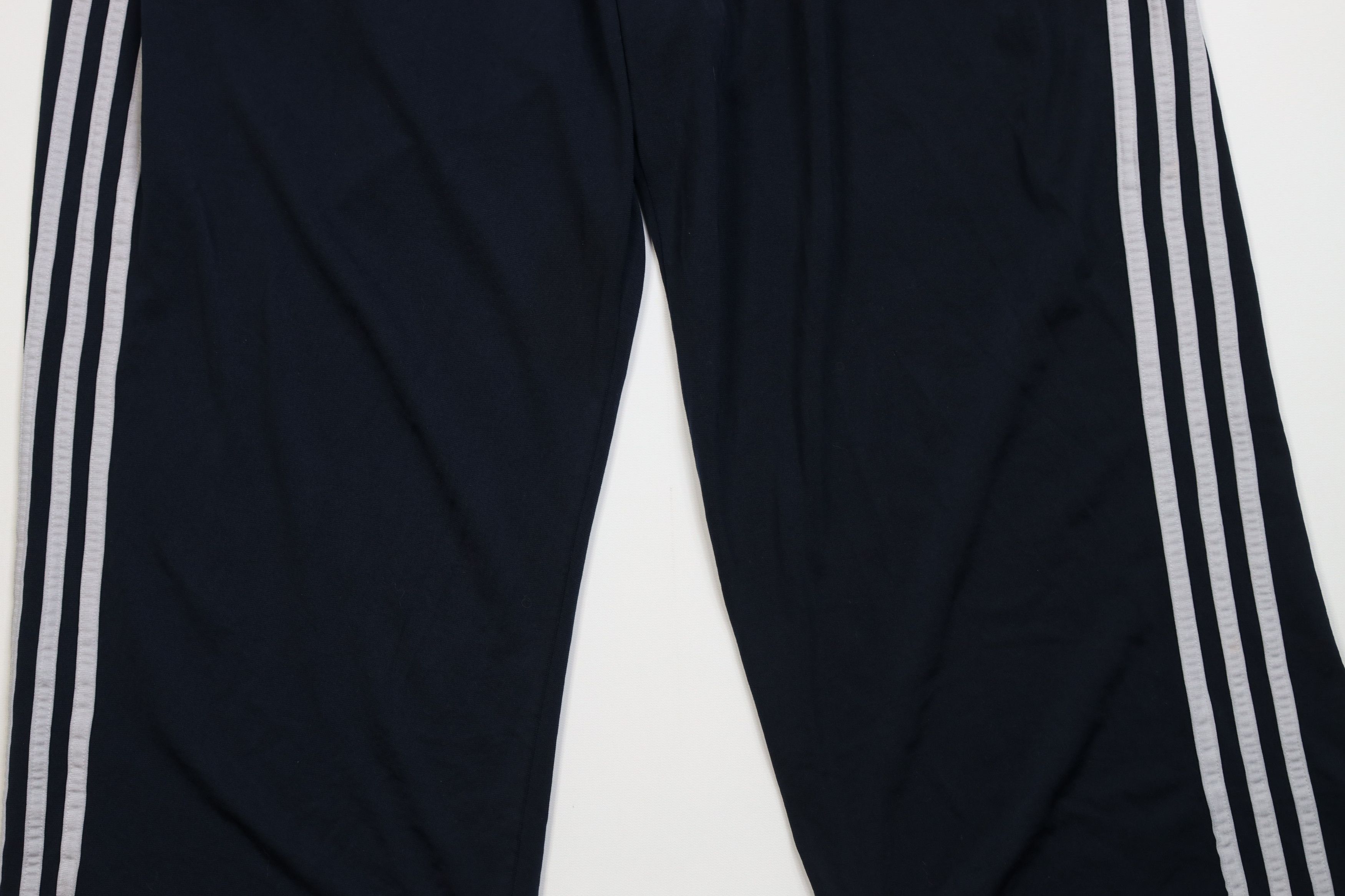 Adidas Vintage Y2K Adidas Spell Out Wide Leg Sweatpants Pants Silky Size US 36 / EU 52 - 3 Thumbnail