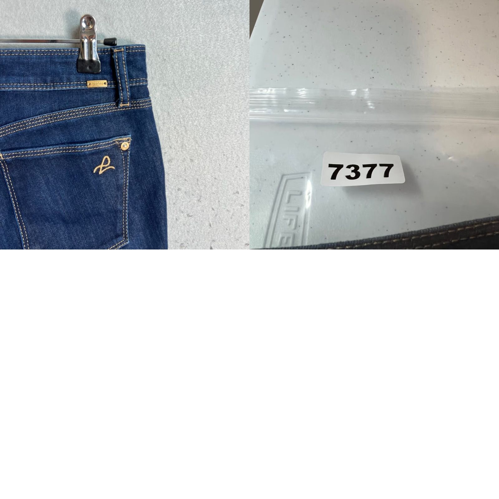 DL1961 DL1961 Angel Low Rise Ankle Jeans Size 25 Dark Wash Womens Denim Cotton Blend Size 42" / US 20 - 9 Thumbnail