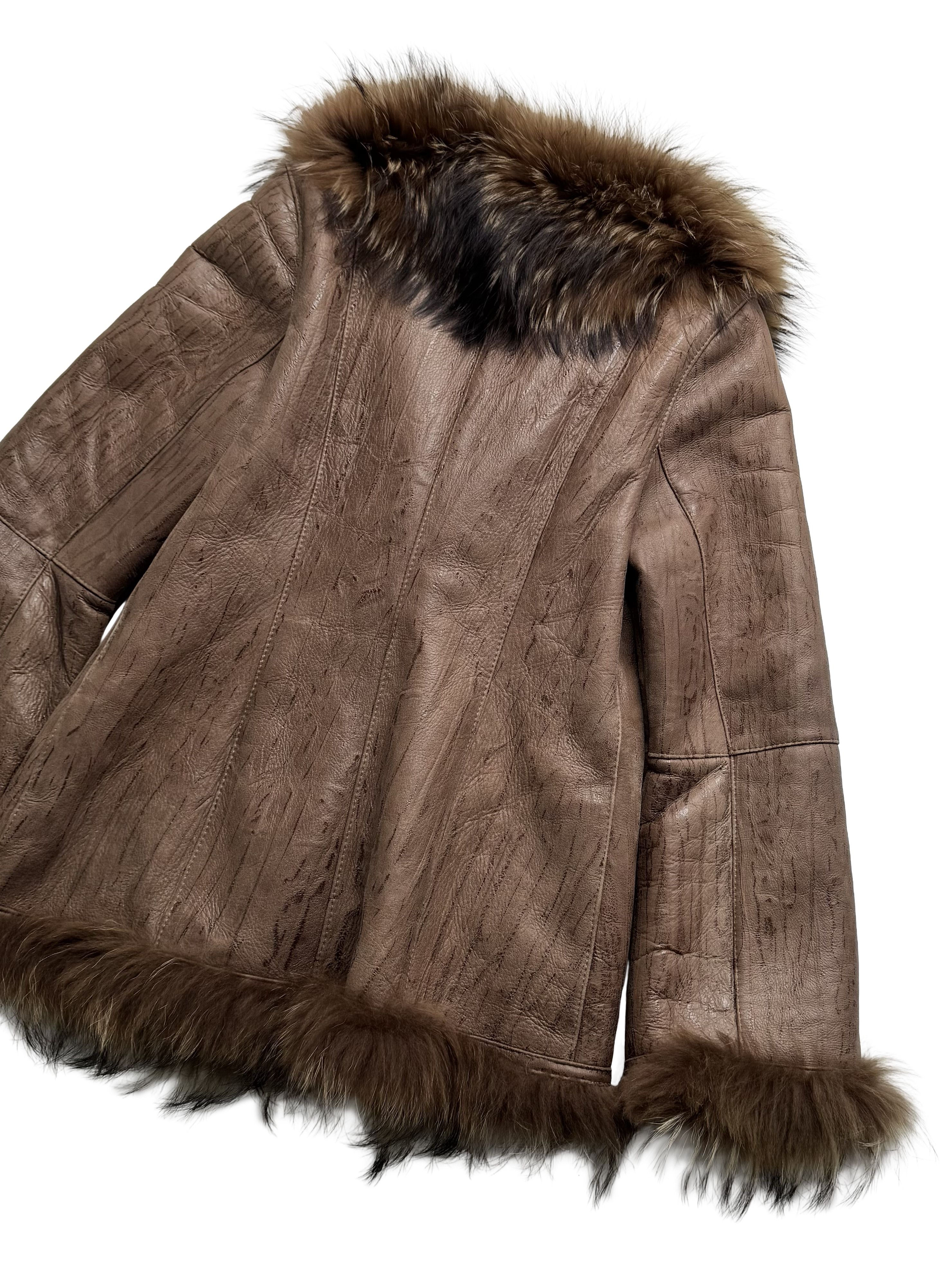 Vintage Vintage Real Lambskin Coat Size S / US 4 / IT 40 - 17 Thumbnail