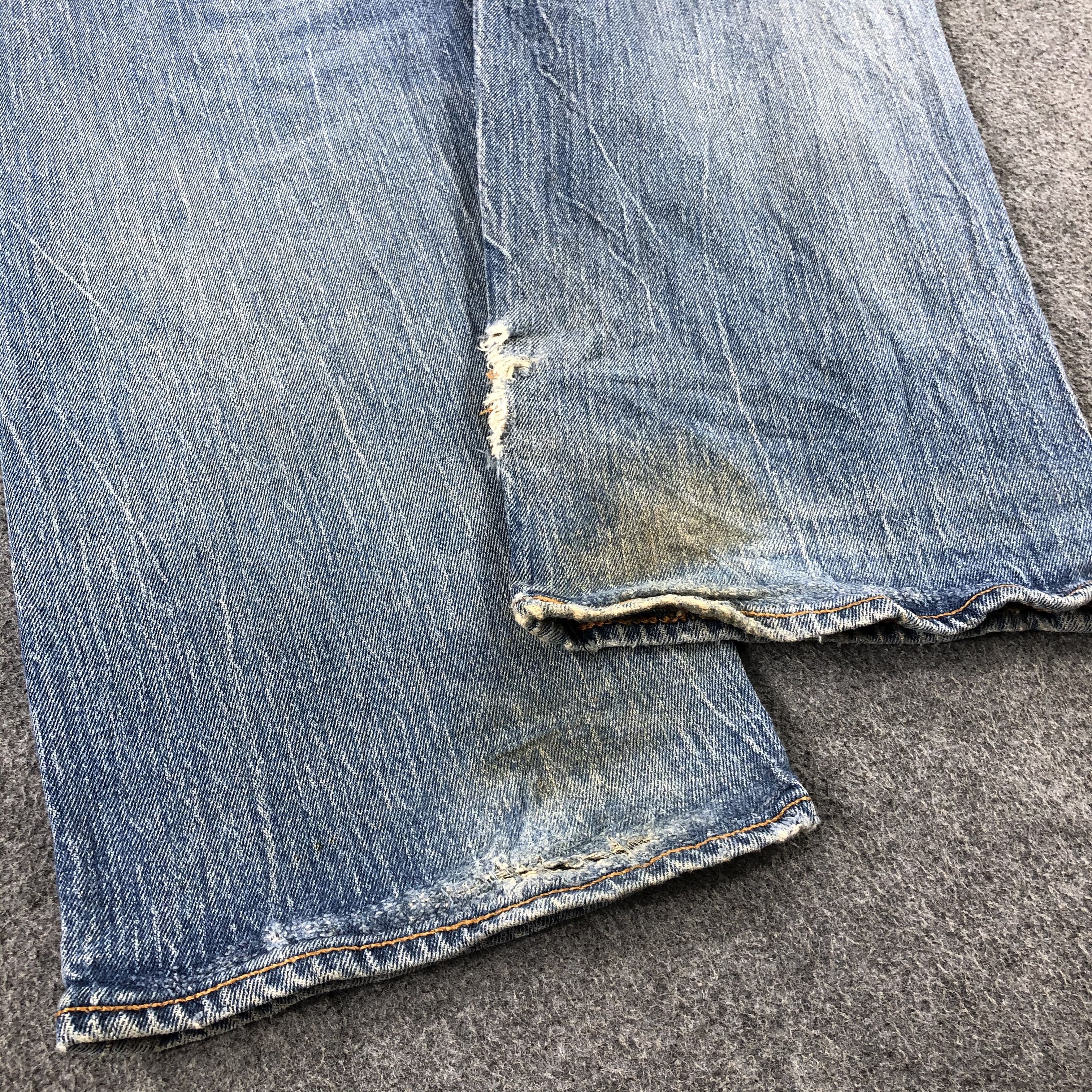 Levi's Vintage Blue Wash Levis 504 Jeans-J2269 Size US 38 / EU 54 - 6 Thumbnail