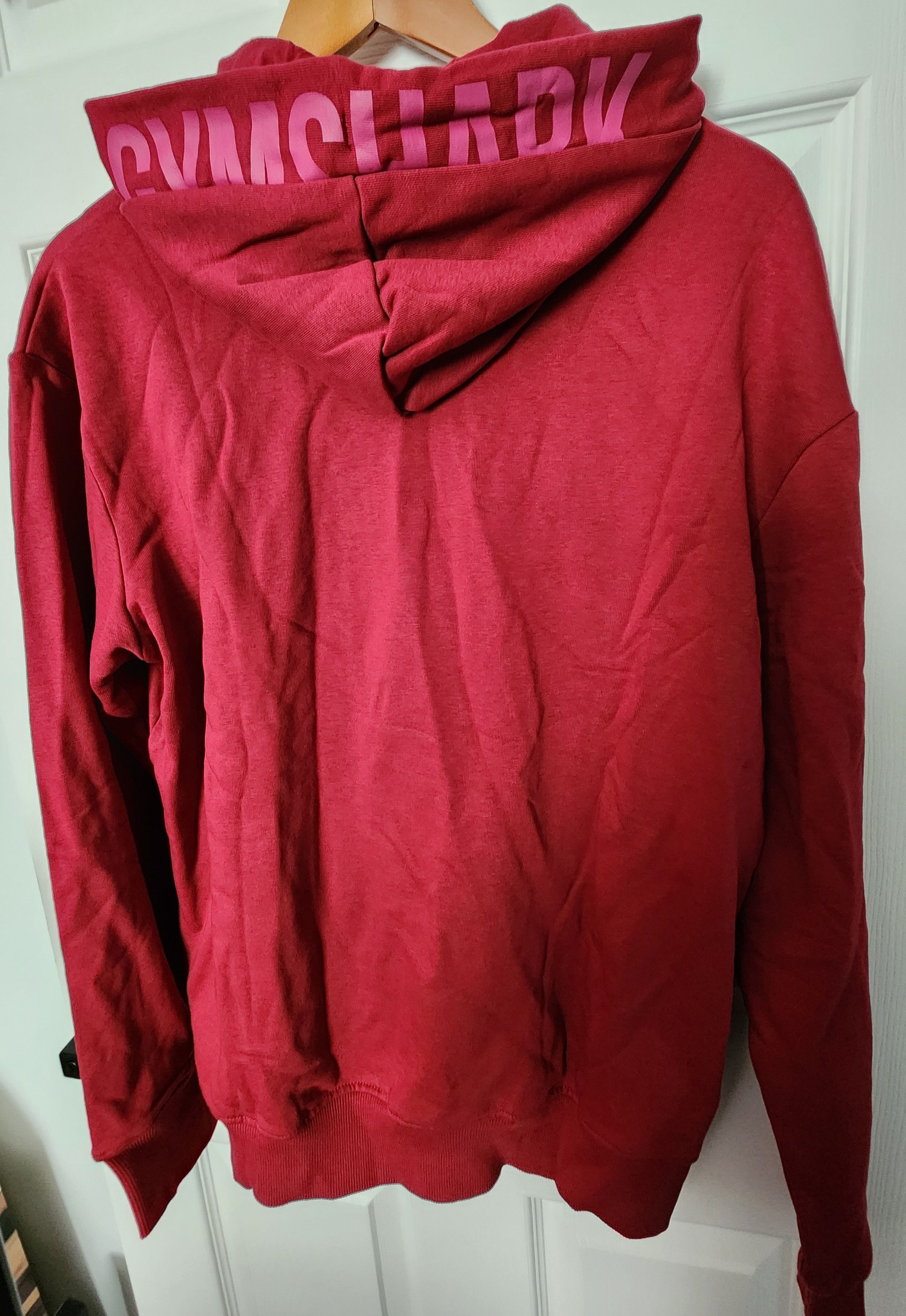 Gymshark Gymshark Graphics Fraction Hoodie - Currant Pink Small Size S / US 4 / IT 40 - 2 Thumbnail