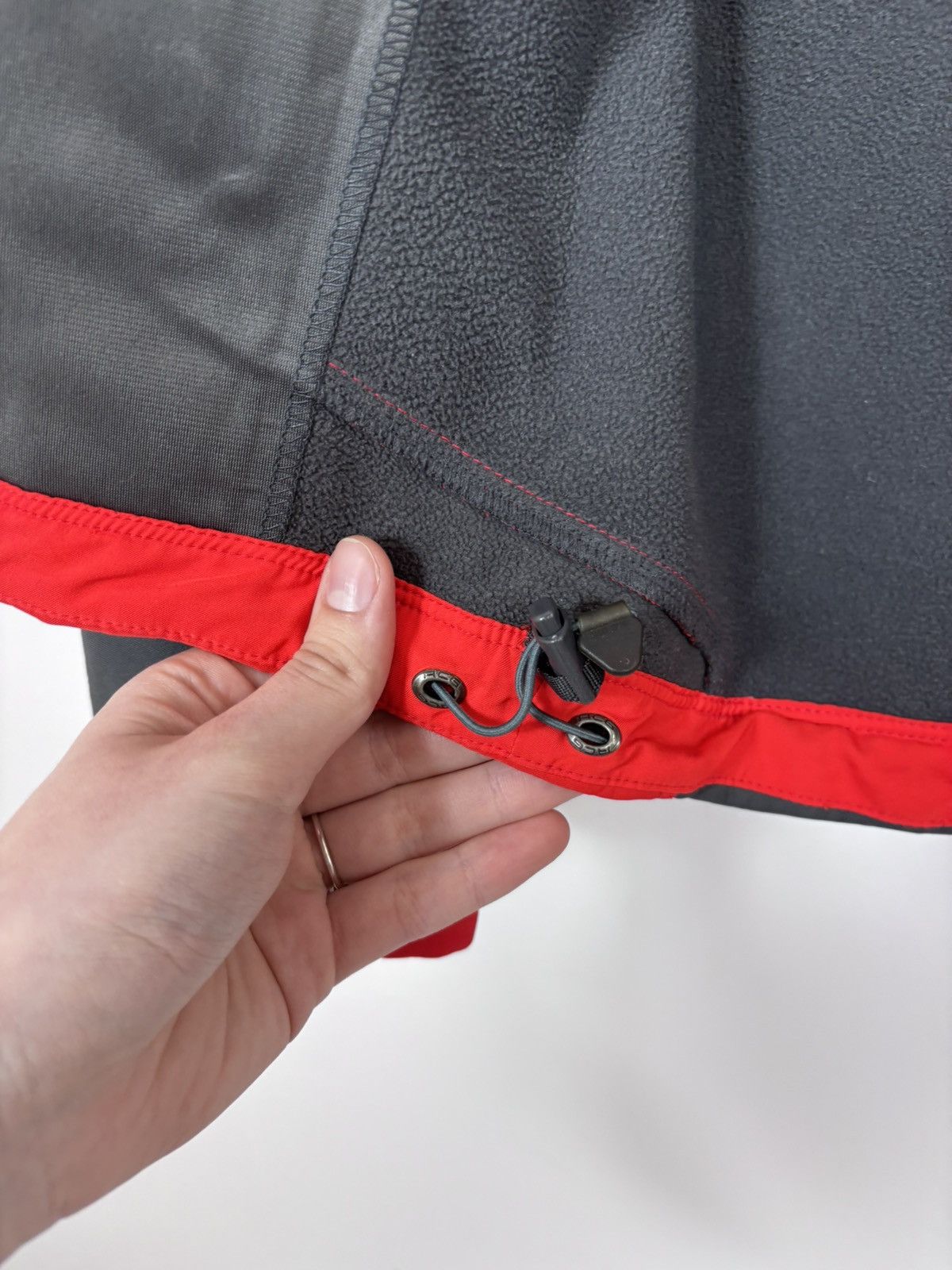 Nike ACG Nike ACG Men’s Soft Shell Jacket Fleece Lined Red/Grey Size US L / EU 52-54 / 3 - 19 Thumbnail