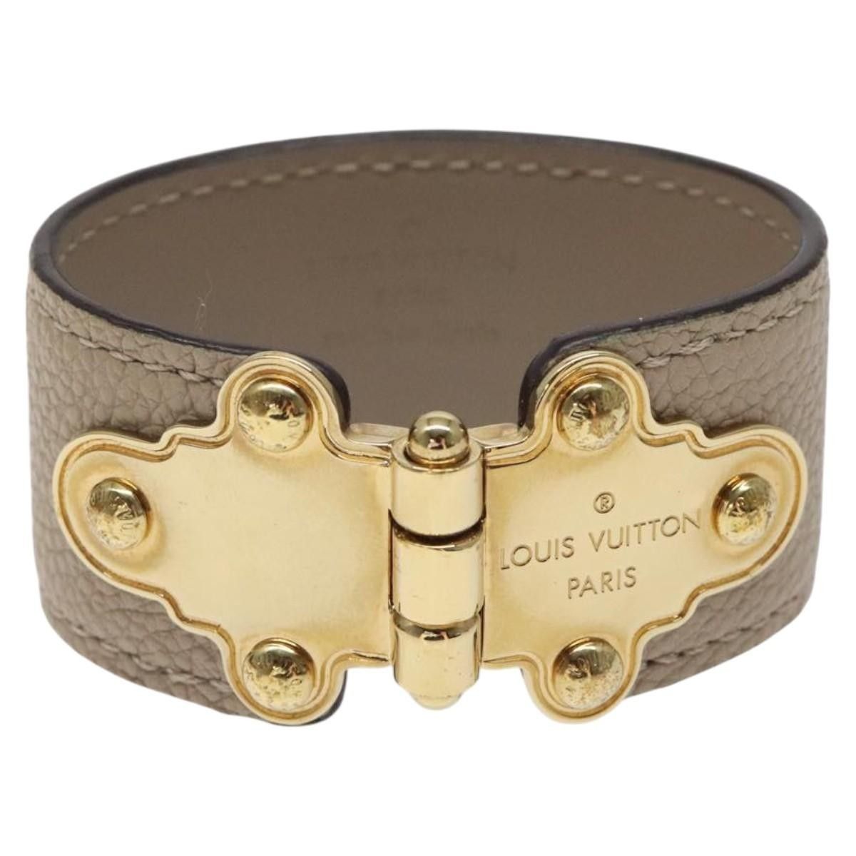 Louis Vuitton Louis Vuitton Save It Bracelet Leather Size ONE SIZE - 1 Thumbnail