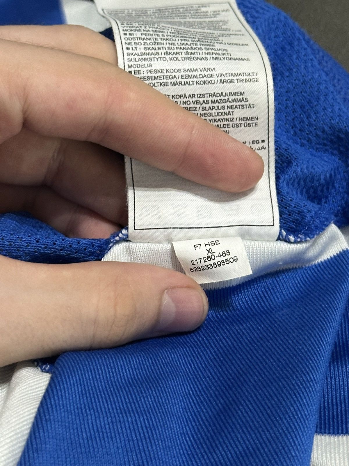 Nike × Vintage Vintage Nike NikeFit soccer Jersey Size US L / EU 52-54 / 3 - 6 Thumbnail