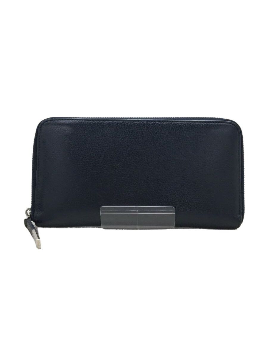 Dior Dior Homme Leather Long Wallet Navy Size ONE SIZE - 1 Thumbnail