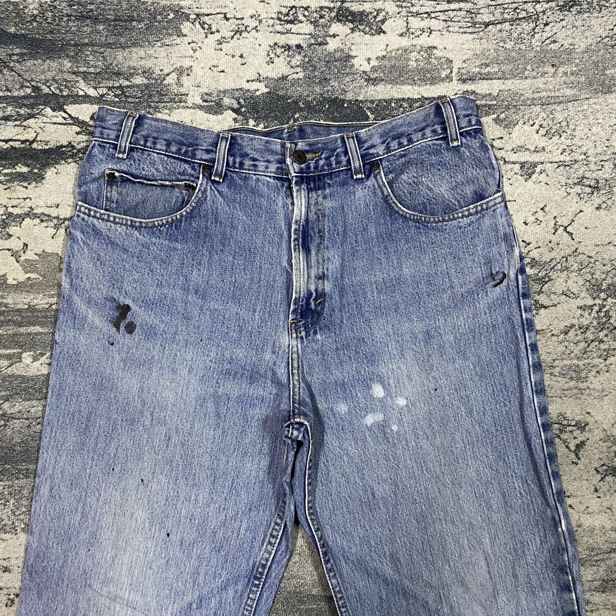 If Six Was Nine × Japanese Brand × Vintage Vintage kirkland Dirty Light Washed Denim Jeans Size US 37 - 3 Thumbnail