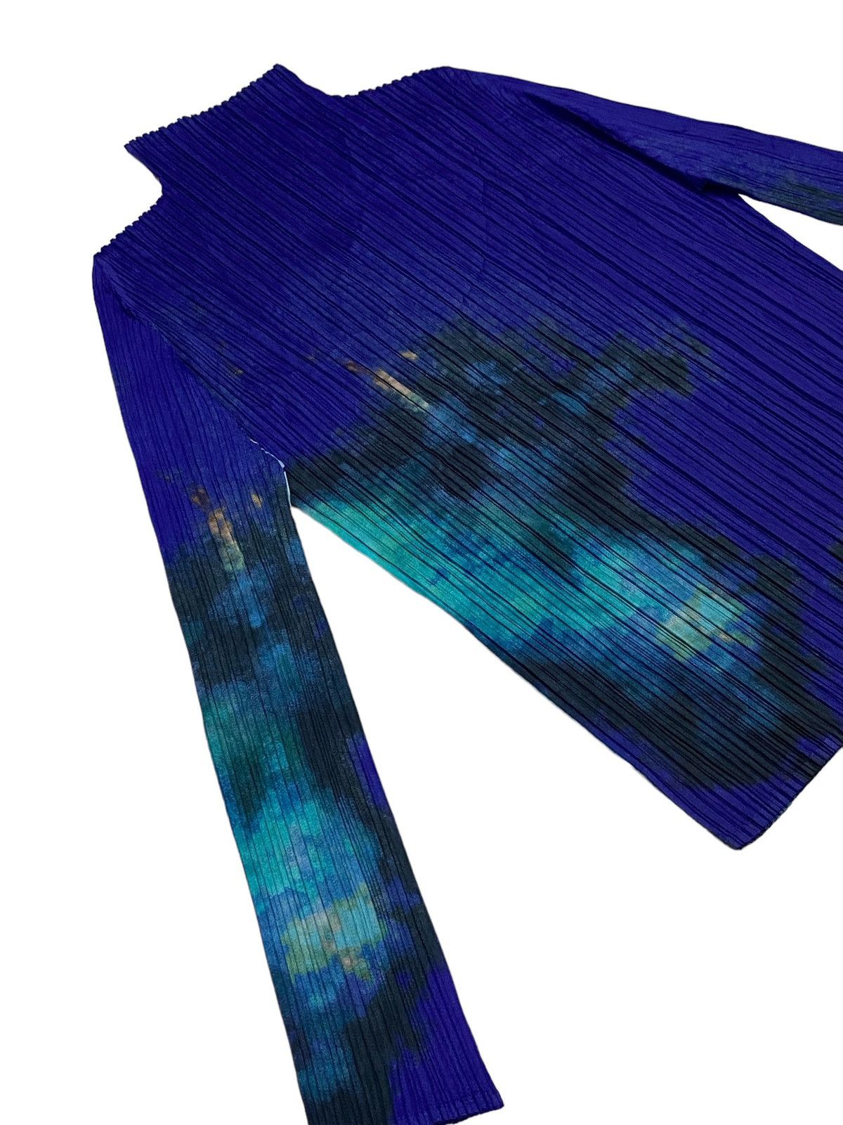 Issey Miyake × Pleats Please Issey Miyake Pleats Please Pleated Tie Dye Gradation Top Size M / US 6-8 / IT 42-44 - 22 Thumbnail