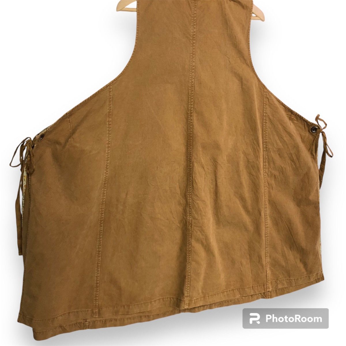 Japanese Brand × OMNIGOD Omnigod Tan Duck Work Canvas Outerwear Apron Size 36 - 12 Thumbnail