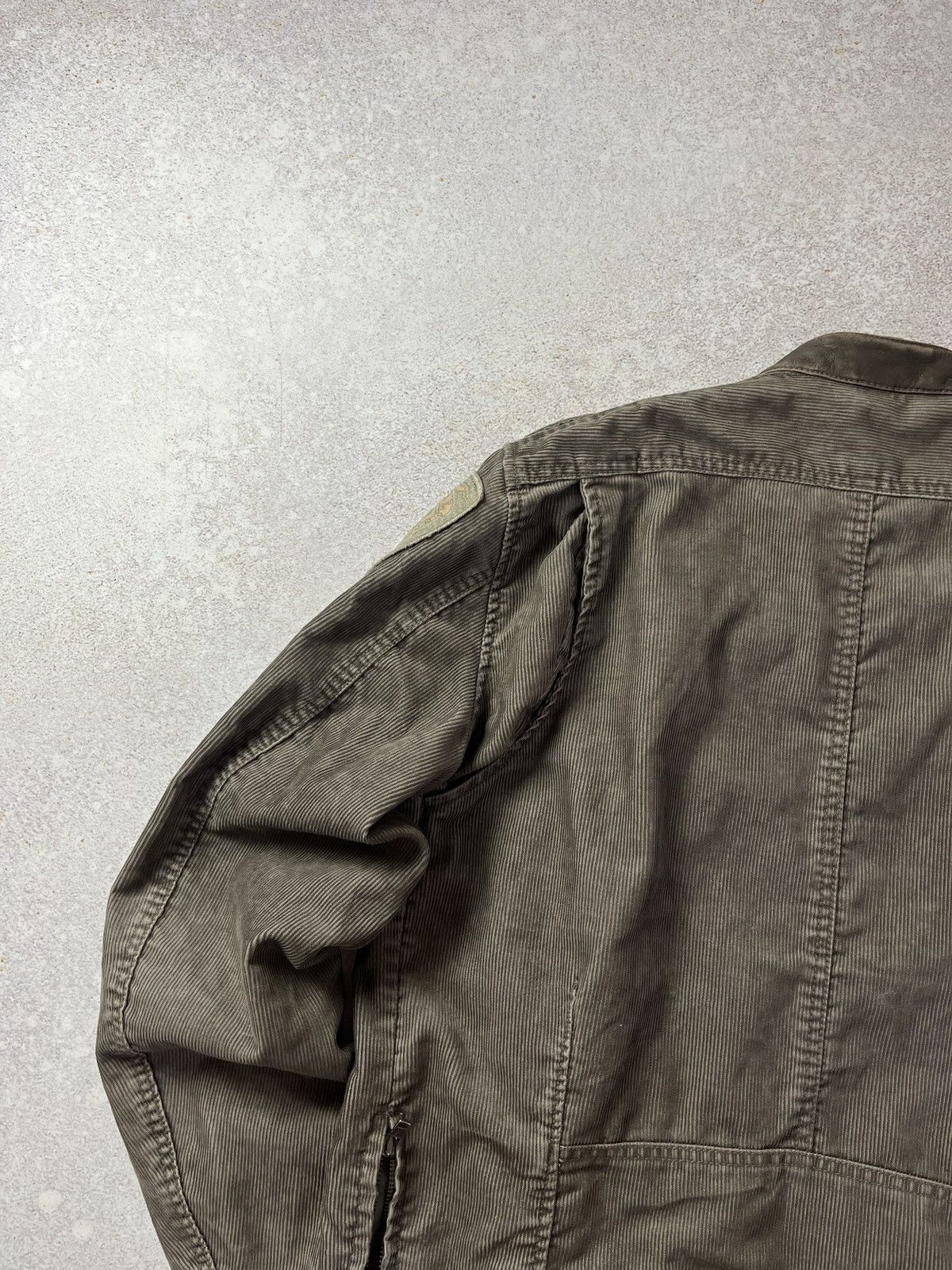 Diesel Vintage Diesel Racing Motorcycle Corduroy Jacket Cafe Racer Size US XL / EU 56 / 4 - 6 Thumbnail