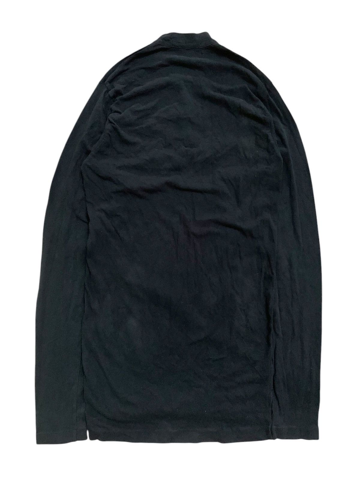 Yohji Yamamoto 💥Final💥Yohji Yamamoto Ys For Men Black Shirt Size US XS / EU 42 / 0 - 5 Thumbnail