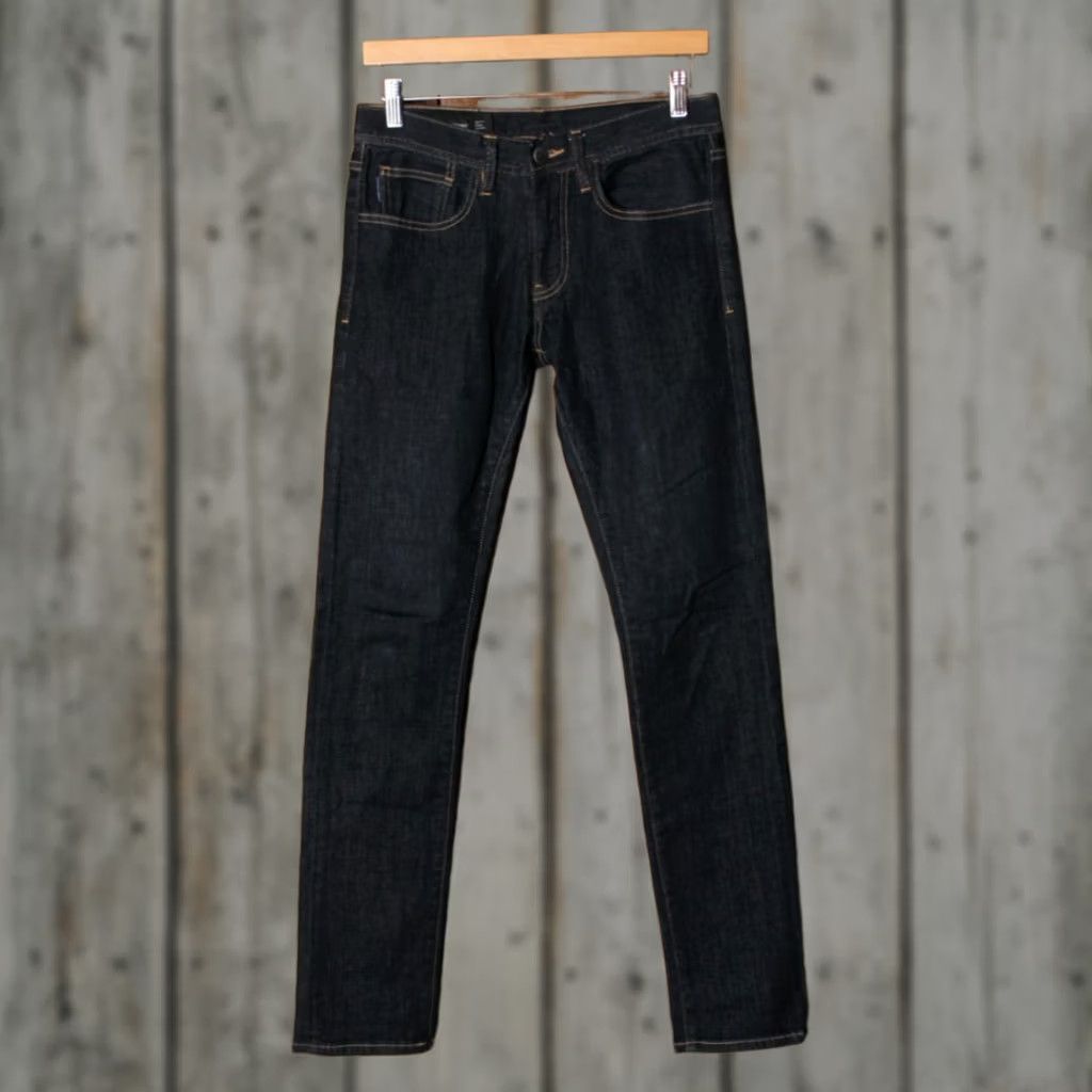 Armani Exchange A|X ARMANI EXCHANGE Blue Stretch Denim Skinny Fit Jeans Men's Sz. 28 Size US 31 - 1 Thumbnail