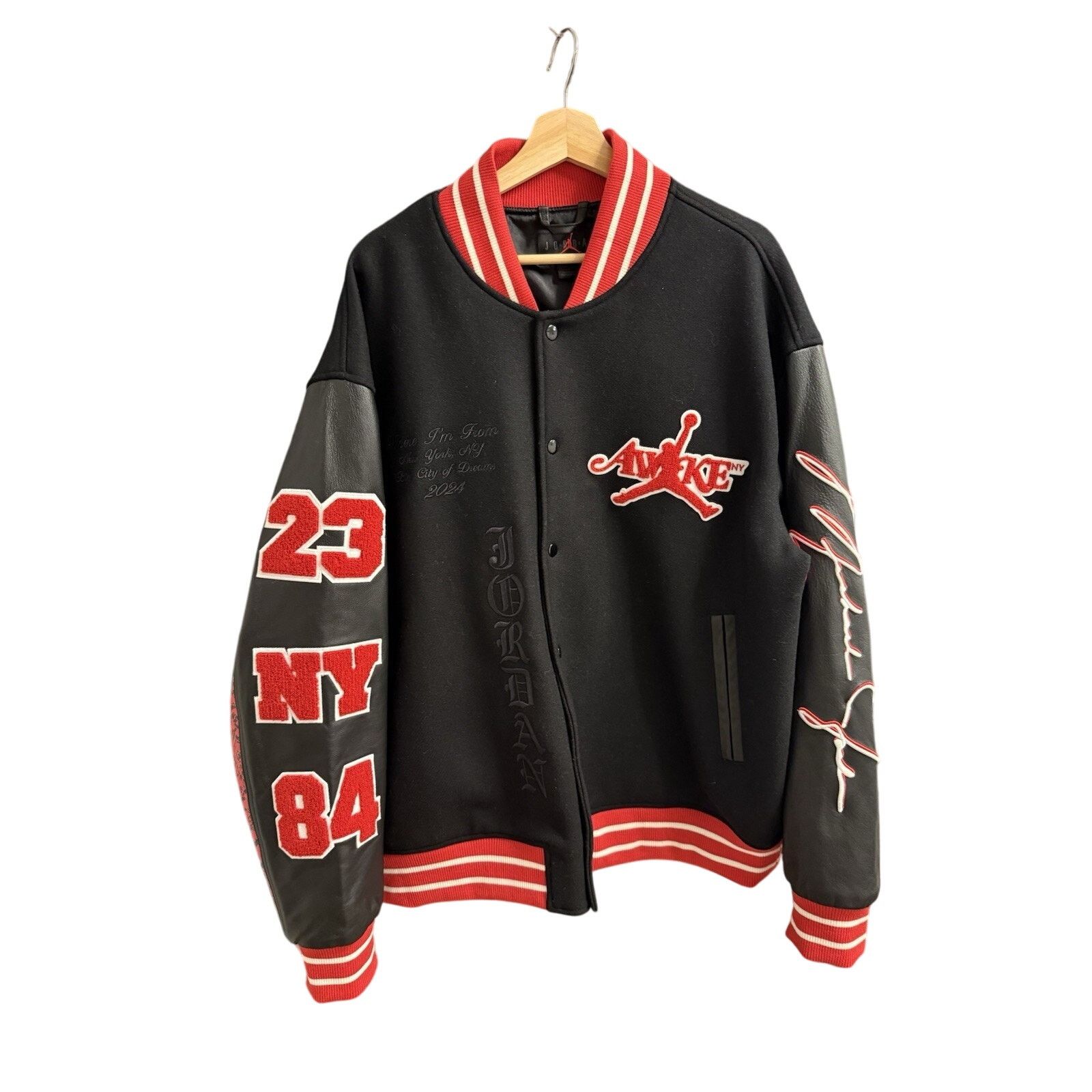 Nike Nike Stadium Jacket Wool Black FQ5439-657 Awake NY Size US XL / EU 56 / 4 - 1 Thumbnail