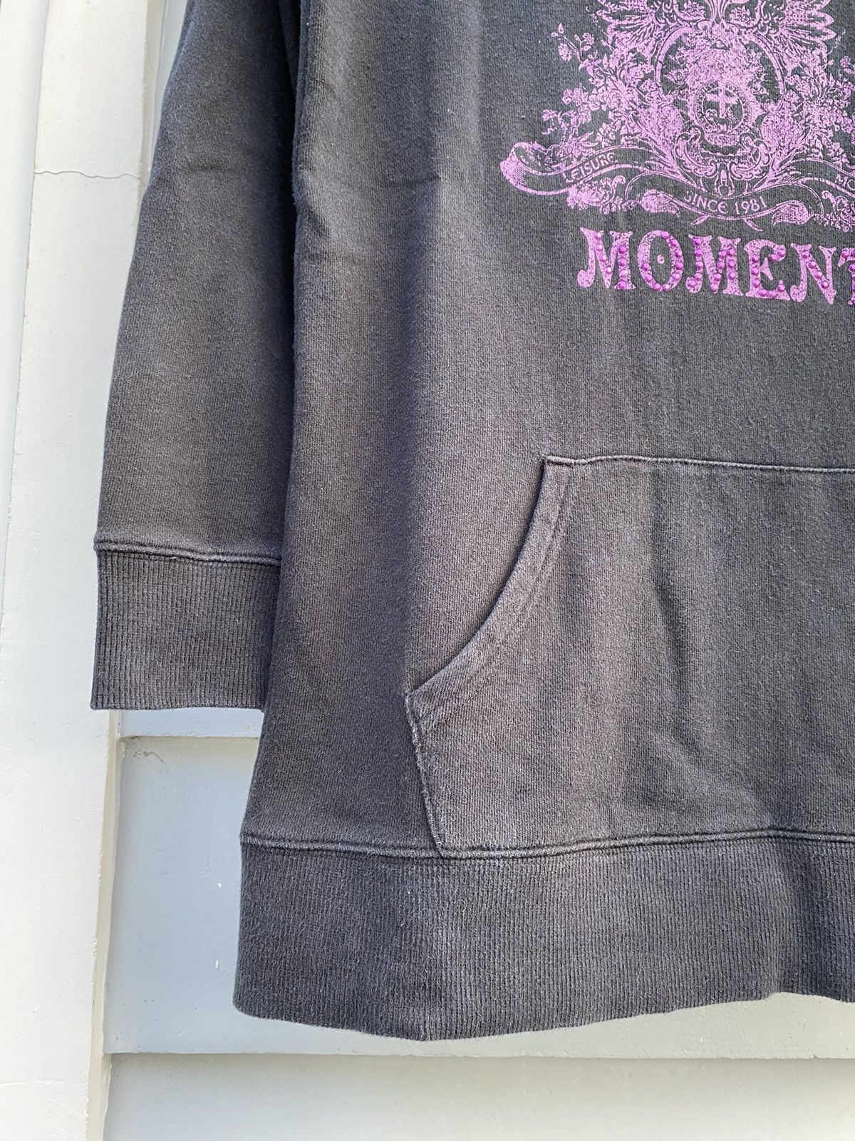 Japanese Brand Baleno Leisure Moment Japanese Fur Hoodie Style Crown Poem Size M / US 6-8 / IT 42-44 - 5 Thumbnail