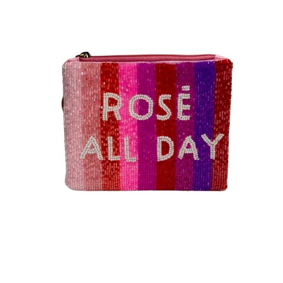 Other Rose All Day Beaded Coin Purse Key ring small pouch Size ONE SIZE - 2 Thumbnail
