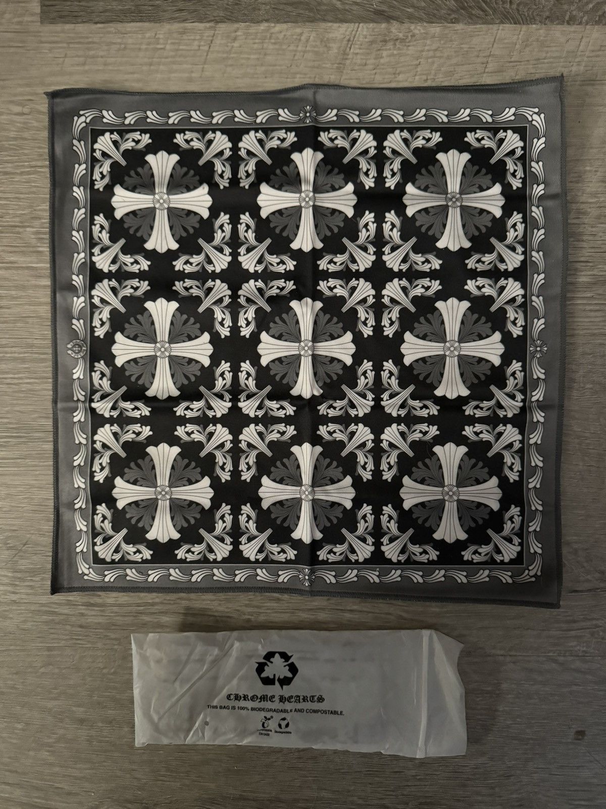 CHROME HEARTS SILK CLOTH