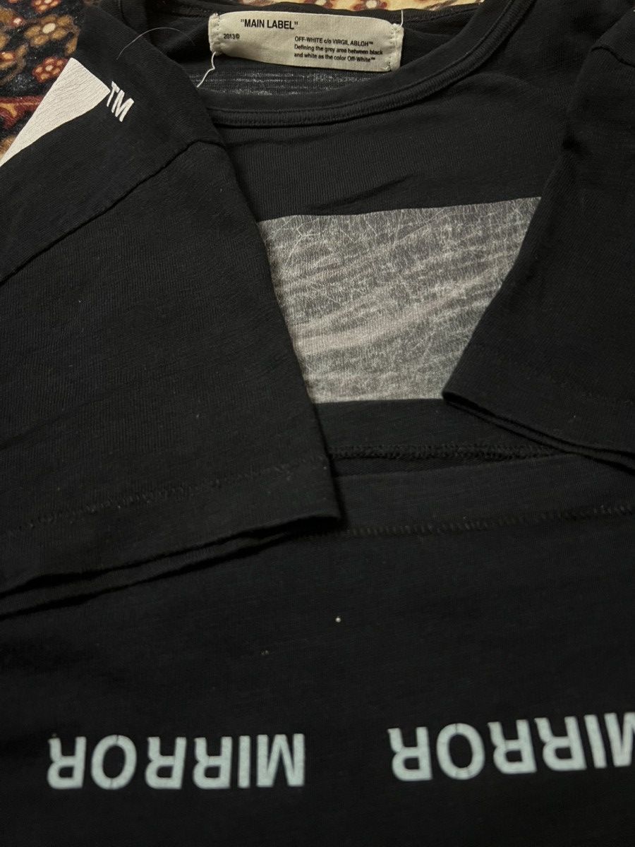 Off-White Off White Mirror Mirror Shirt Size US S / EU 44-46 / 1 - 6 Thumbnail