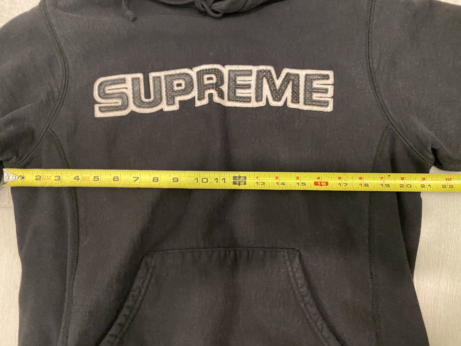 Supreme Perforated Leather Hoodie 2018
