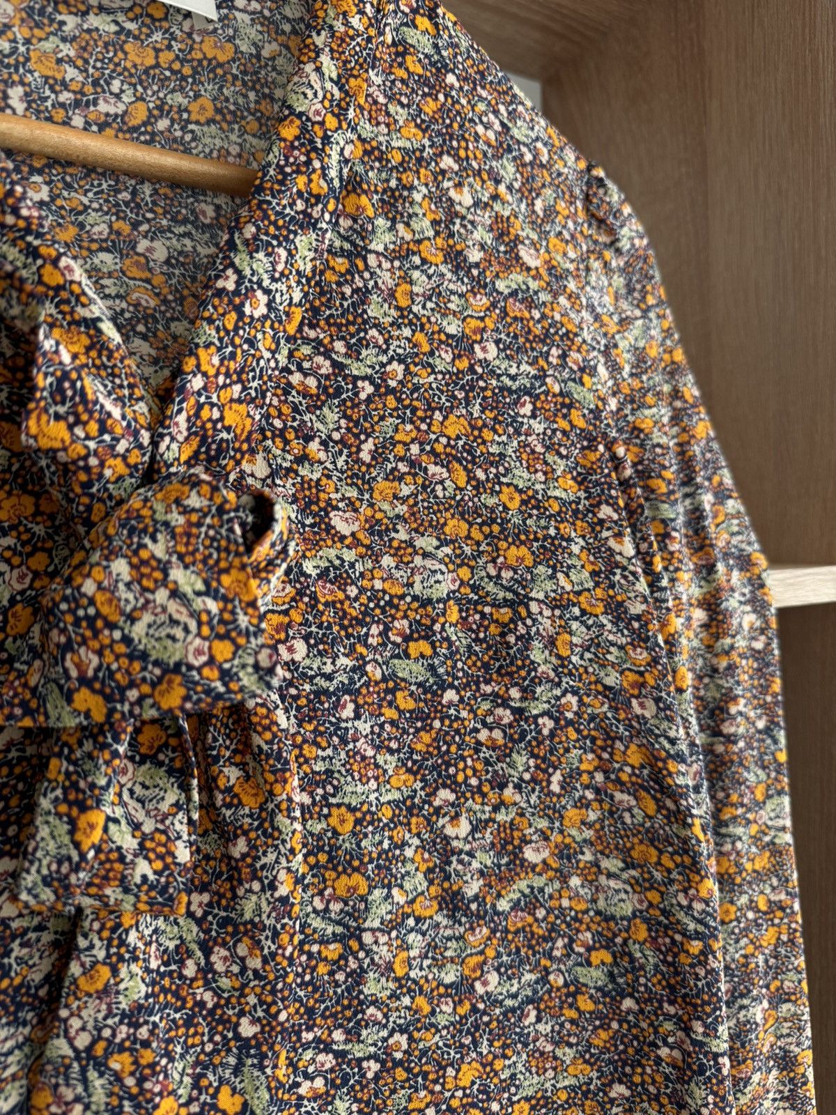 Philosophy di Lorenzo Serafini × Vintage Vintage Philosophy di Lorenzo Serafini Luxury Floral Blouse Size S / US 4 / IT 40 - 3 Thumbnail