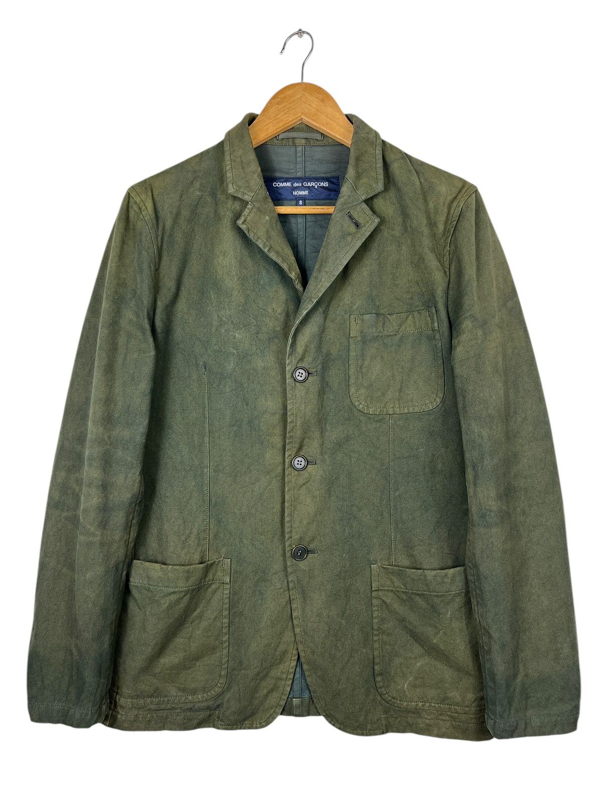 Comme des Garcons 🔥 2004 COMME DES GARCONS HOMME CHORE JACKET Size US S / EU 44-46 / 1 - 5 Thumbnail