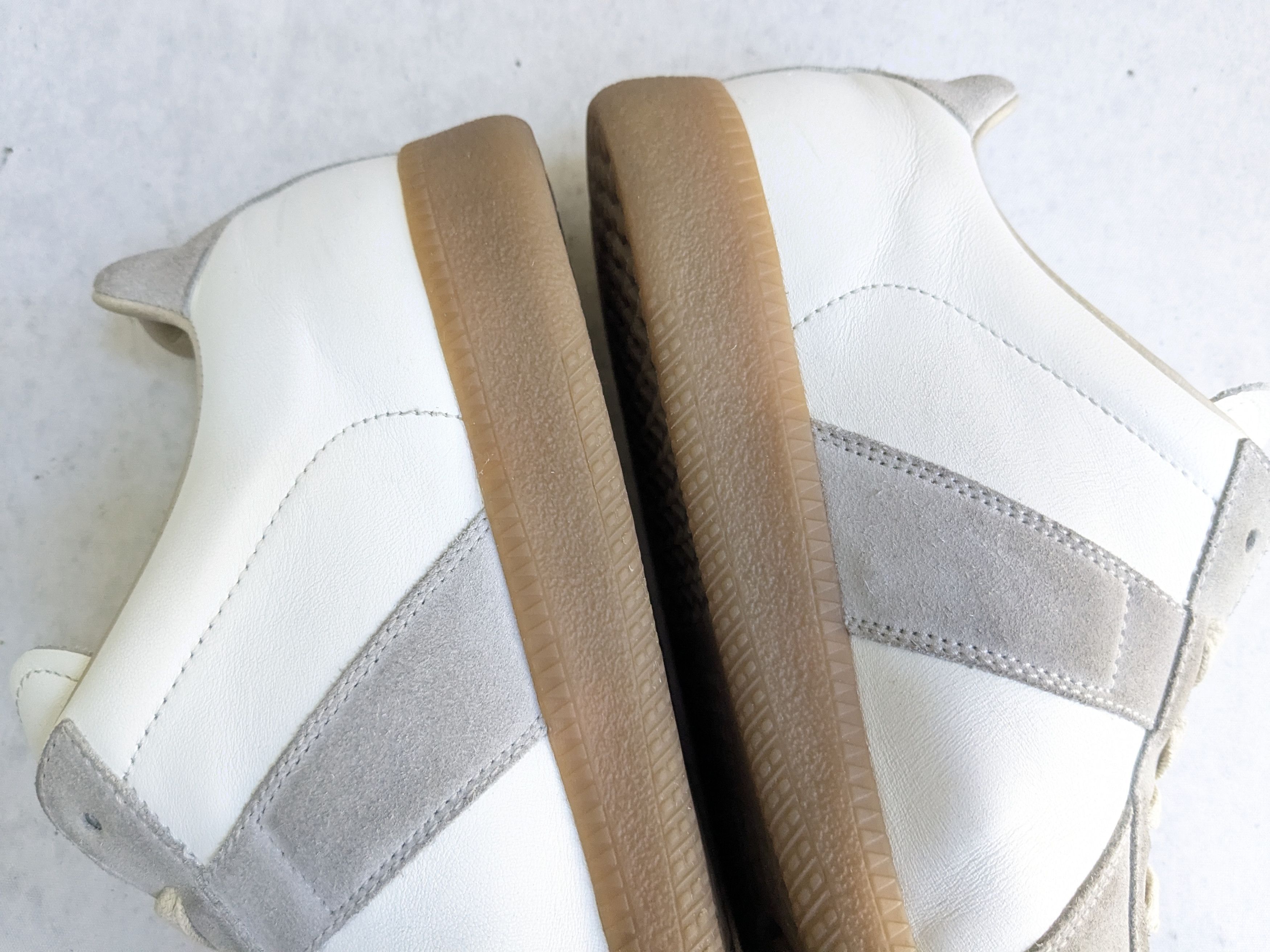 Maison Margiela Maison Margiela Replica GAT White Gray 8 41 Low Tops Gum Size US 8 / EU 41 - 12 Thumbnail