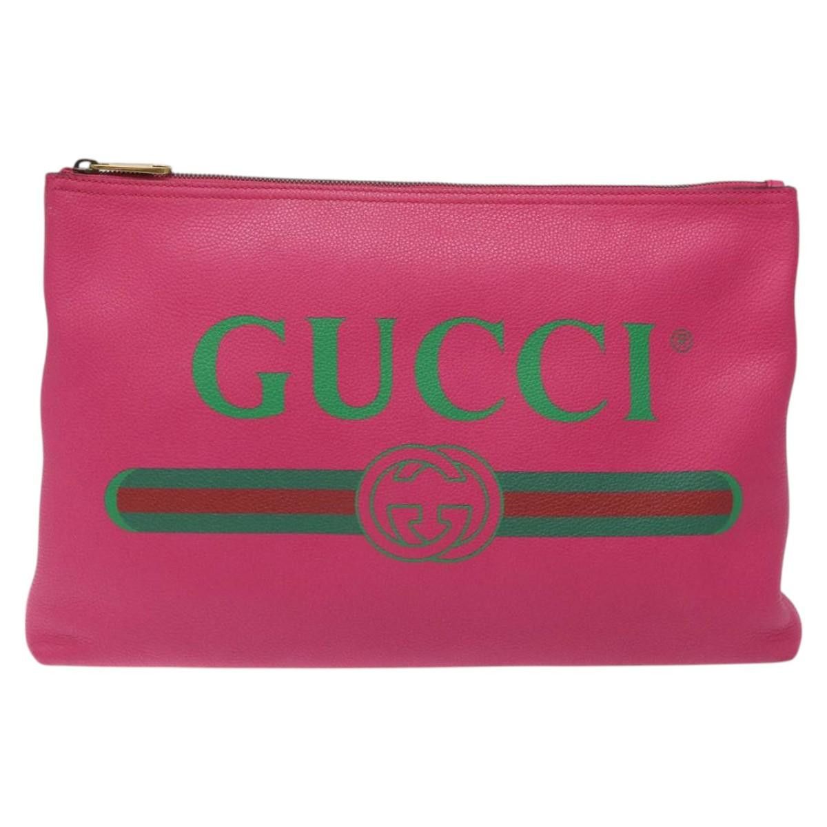 Gucci Gucci Logo clutch Size ONE SIZE - 1 Thumbnail