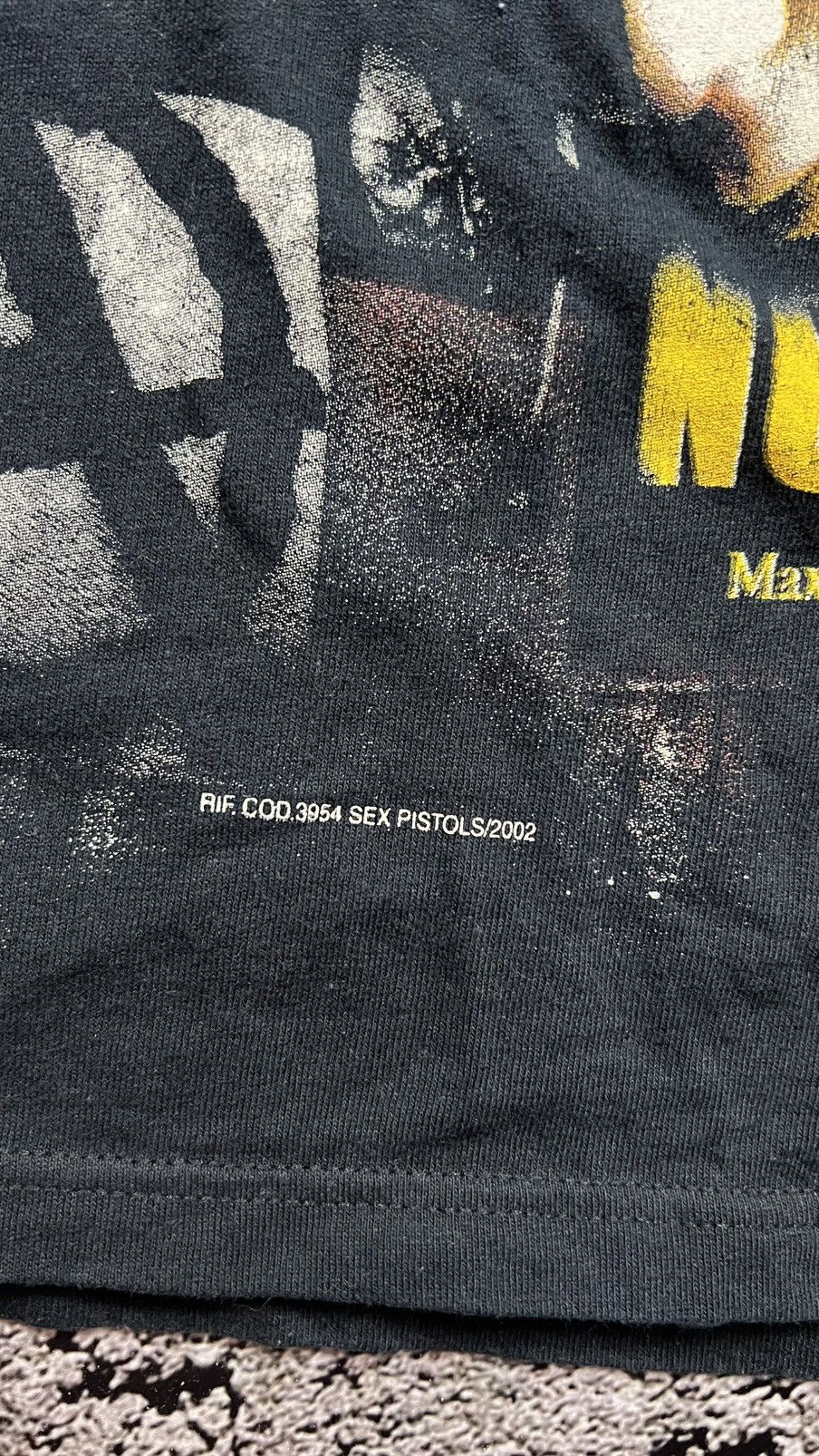 Hanes 2002 Sex Pistols “no future” overprinted heavy cotton tee Size US M / EU 48-50 / 2 - 6 Thumbnail