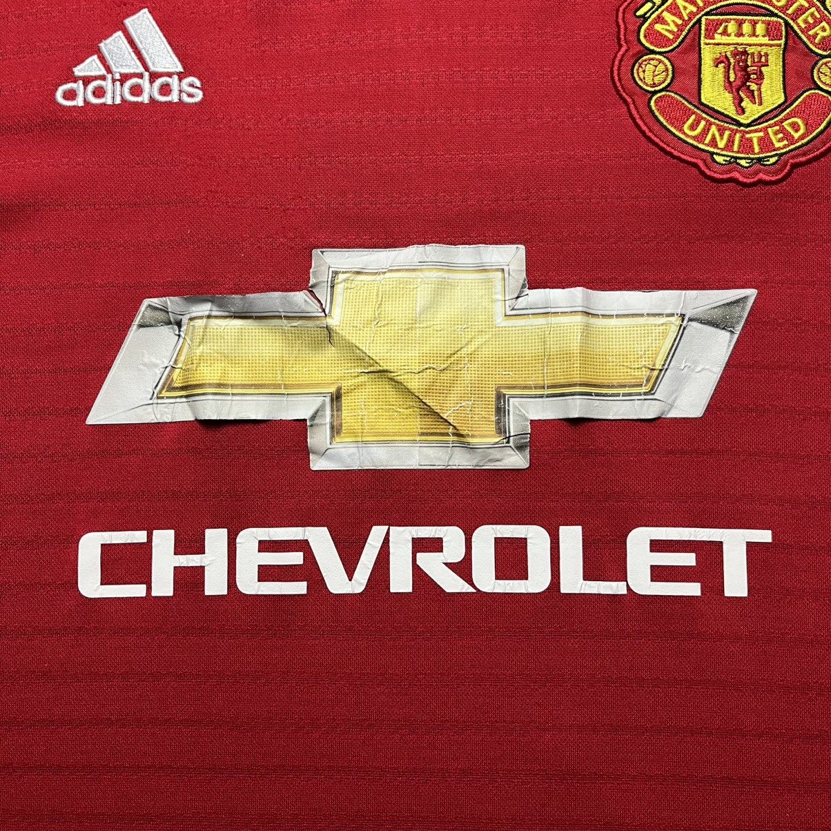 Adidas Vintage Adidas Manchester United 2018/19 Home Soccer Jersey Size US L / EU 52-54 / 3 - 6 Thumbnail