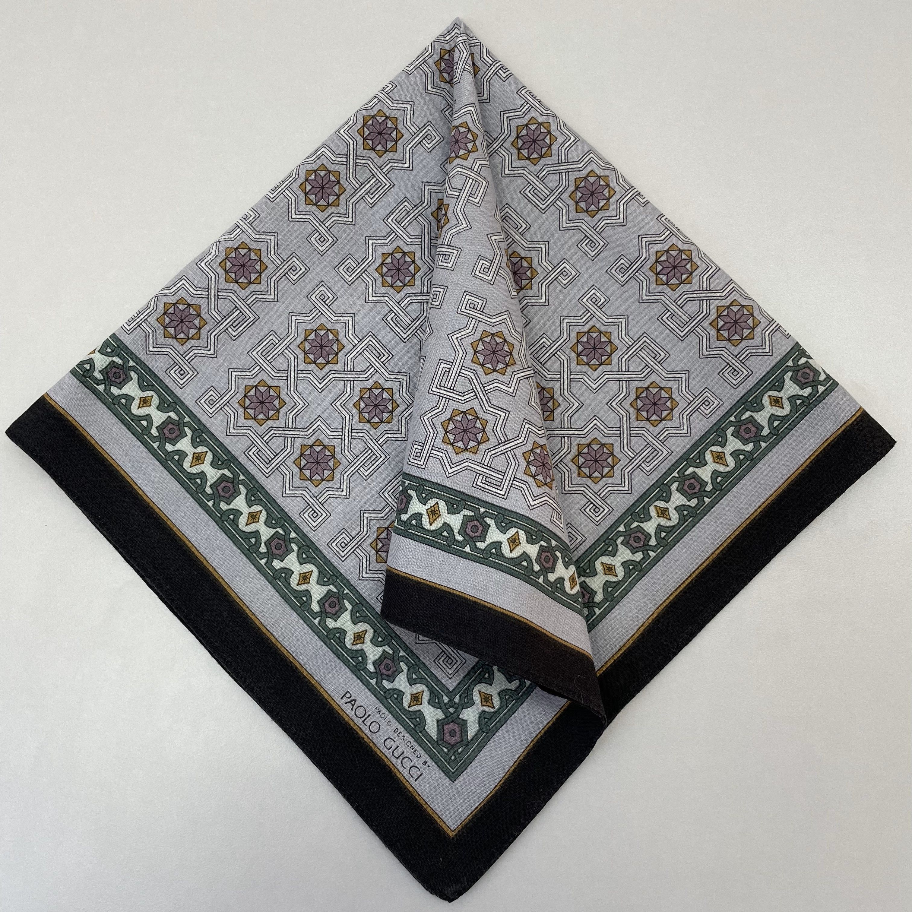 Paolo Gucci Paolo Gucci Handkerchief / Neckerchief / Bandana - 4278 Size ONE SIZE - 1 Thumbnail
