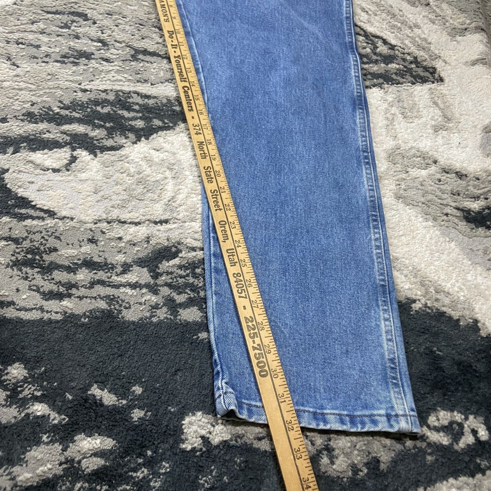 Wrangler Wrangler 2X Five Star Jeans Mens 40x32 Blue Denim Regular Size US 40 / EU 56 - 4 Thumbnail