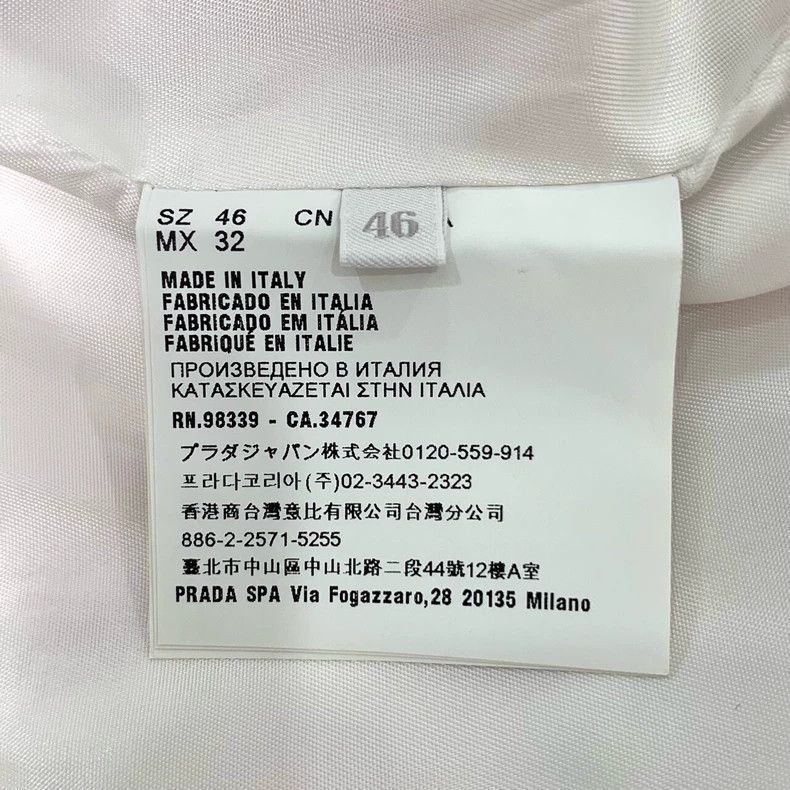 Prada Prada Love graffiti full print white cotton long-sleeved de Size US M / EU 48-50 / 2 - 6 Thumbnail