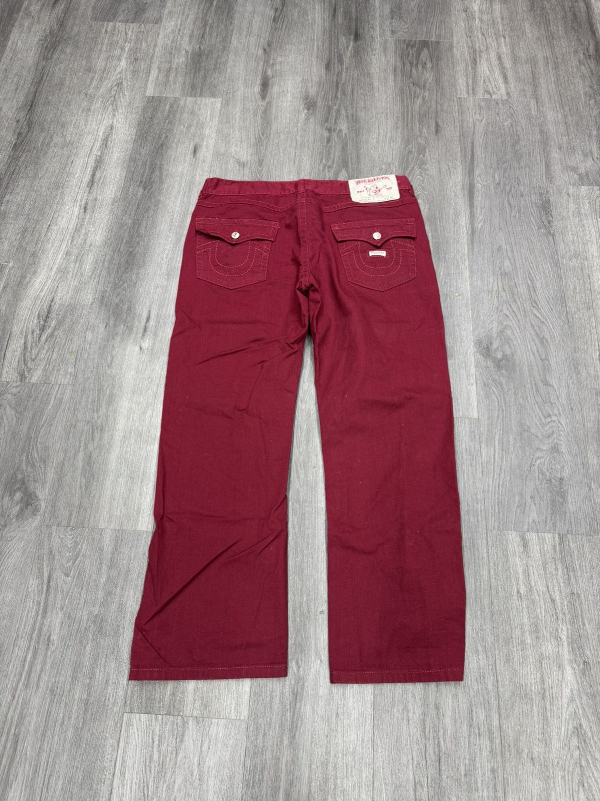Vintage Red True Religion Jeans SIZE 42