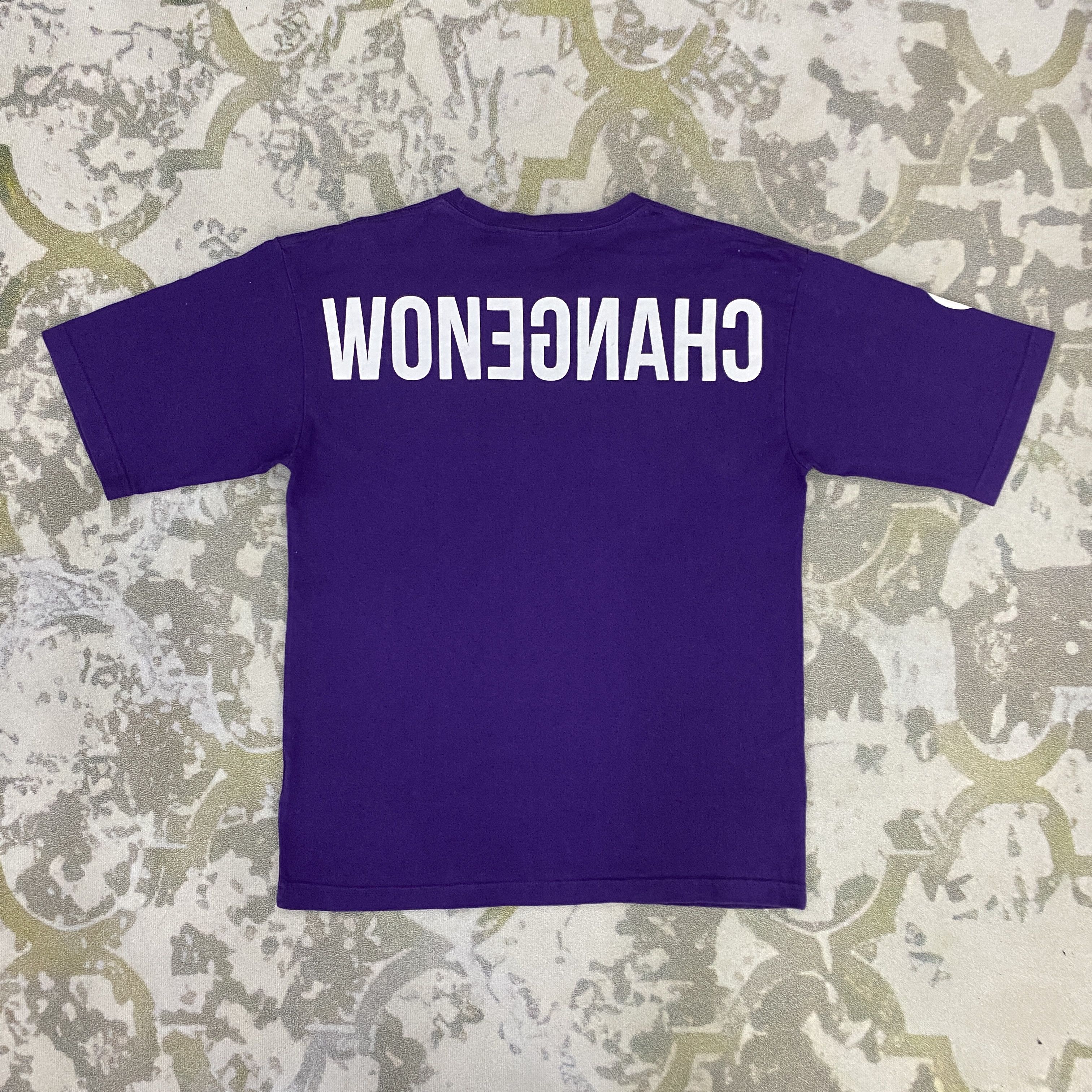 Vintage Vintage Changenow Tshirt - J071 Size US M / EU 48-50 / 2 - 2 Thumbnail