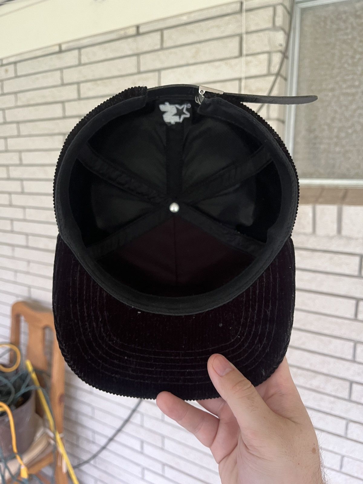 Supreme Vintage Supreme Corduroy Promo Strap-back Hat Size ONE SIZE - 2 Thumbnail