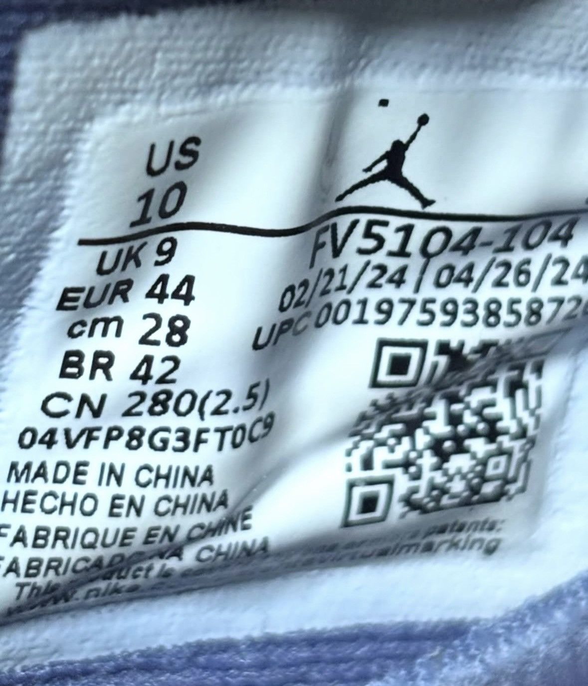 Jordan Brand Jordan 11 Retro Low Diffused Blue 2024 Size 10 Size US 10 / EU 43 - 6 Thumbnail