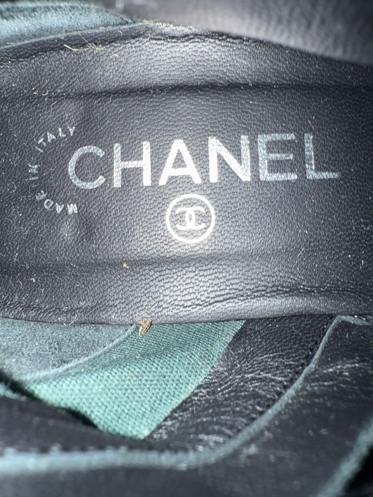 Chanel Chanel Thigh High Made In Italy Genuine Leather Boots Size US 11 / IT 41 - 5 Thumbnail