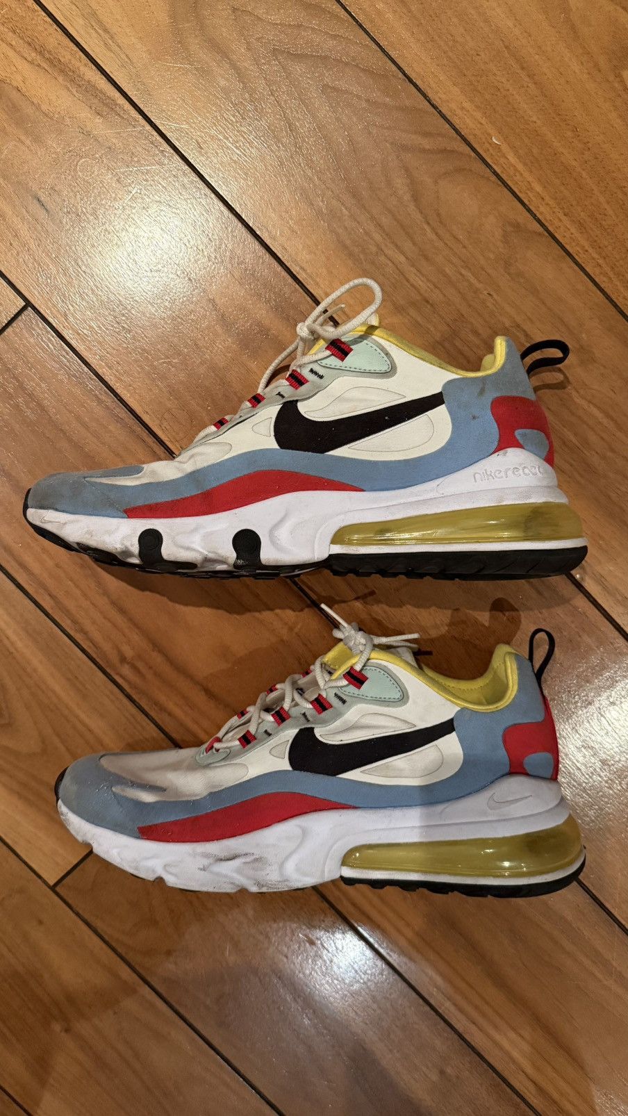 Nike Nike Air Max 270 React Bauhaus (Women’s) Size US 9.5 / EU 42-43 - 3 Thumbnail