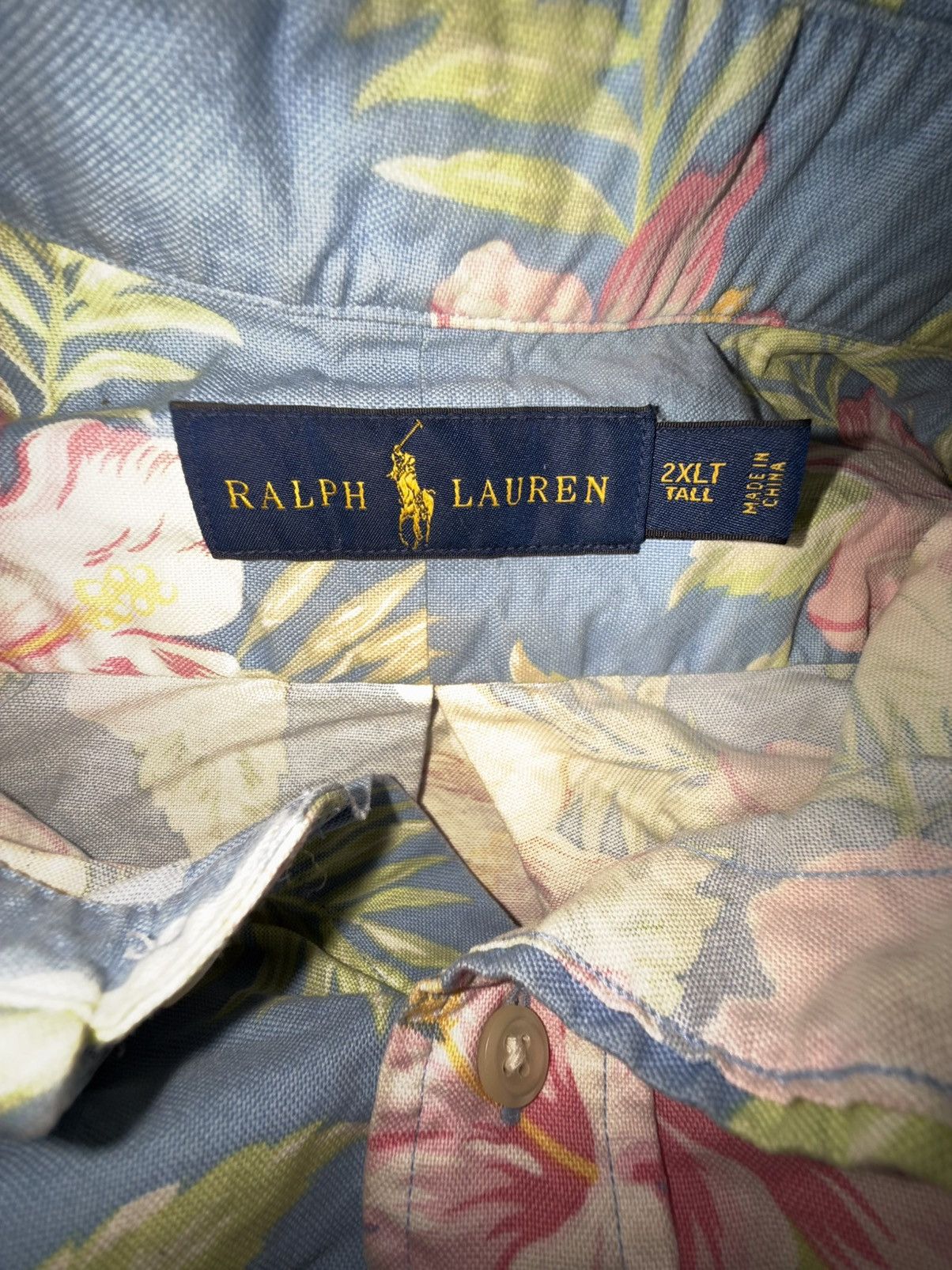 Polo Ralph Lauren Oversize Hawaiian polo Size US XXL / EU 58 / 5 - 3 Thumbnail