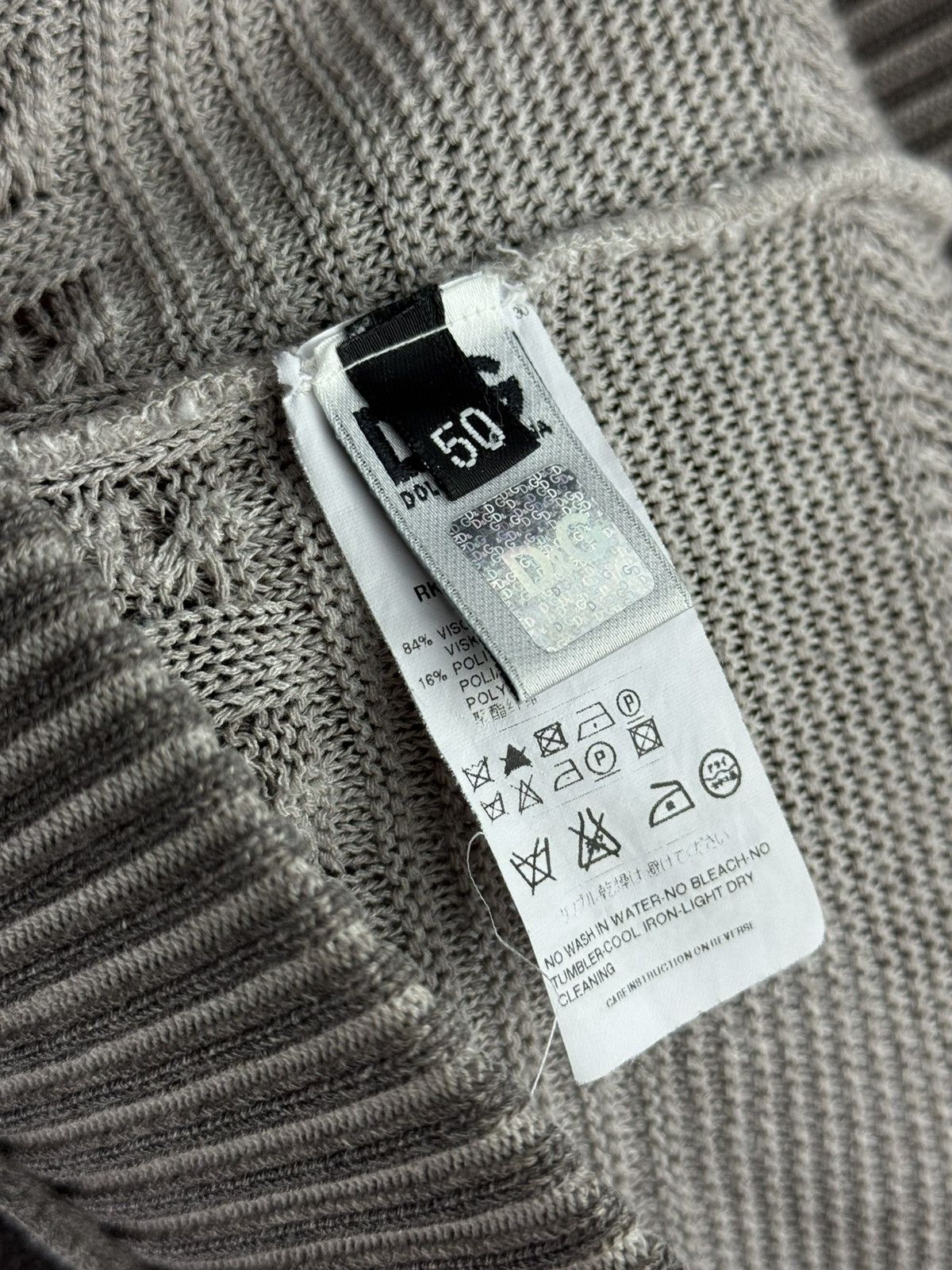 Dolce & Gabbana Dolce&Gabbana D&G Khit Sweater Size US M / EU 48-50 / 2 - 9 Thumbnail