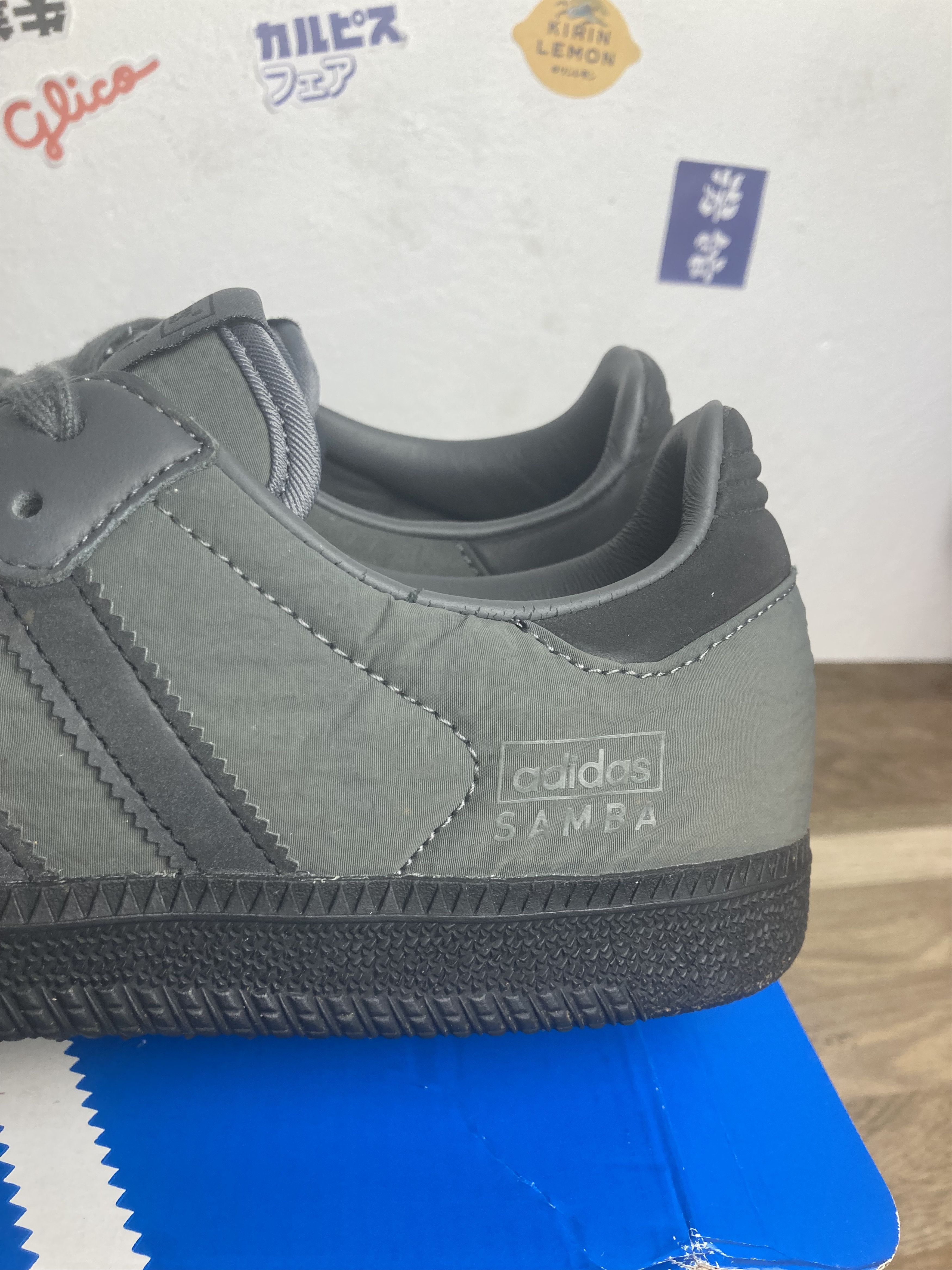 Adidas IH9993 adidas Originals Samba OG Grey Five Core Black US8.5 Size US 8.5 / EU 41-42 - 7 Thumbnail