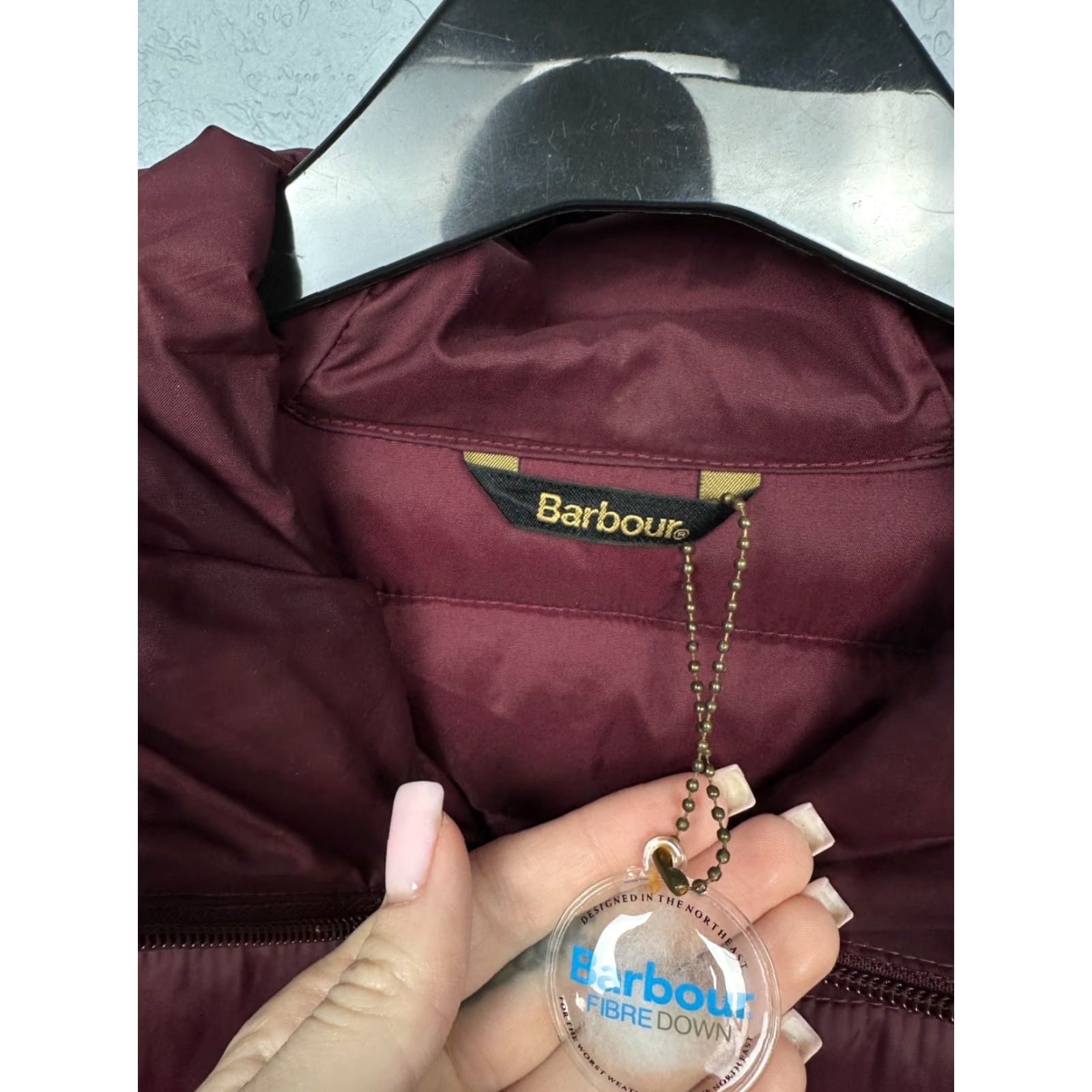 Barbour Barbour International Ouston Hooded Quilted Jacket Mens XL Barbour International Jacket Size US XL / EU 56 / 4 - 4 Thumbnail