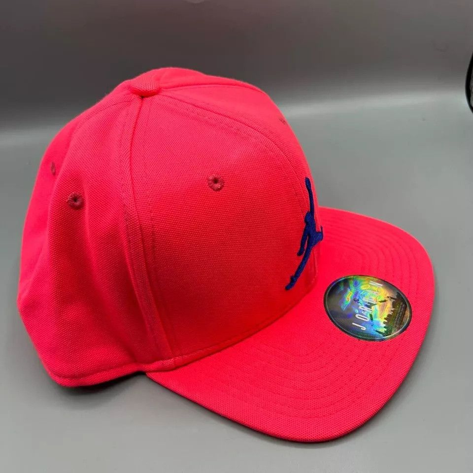 Jordan Brand Air Jordan Hat Men Embroidered Logo Jumpman Snap Back Cap Size ONE SIZE - 3 Thumbnail