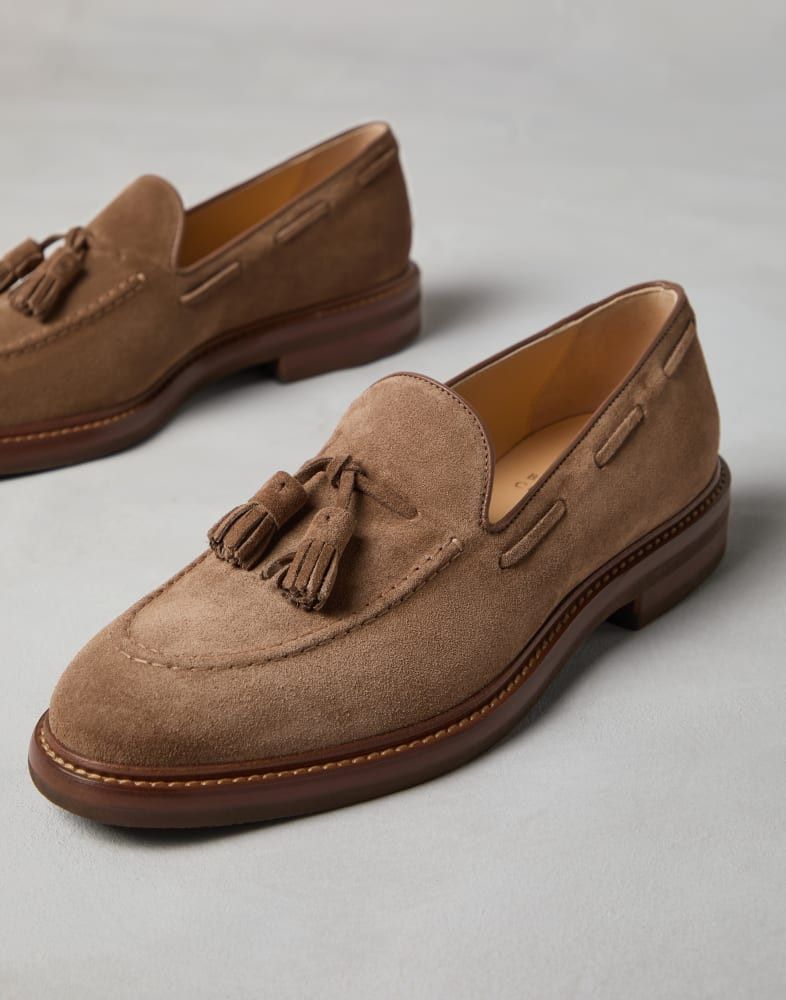 Brunello Cucinelli o1w1db10825 Pair Of Loafers in Brown Size US 11 / EU 44 - 4 Thumbnail