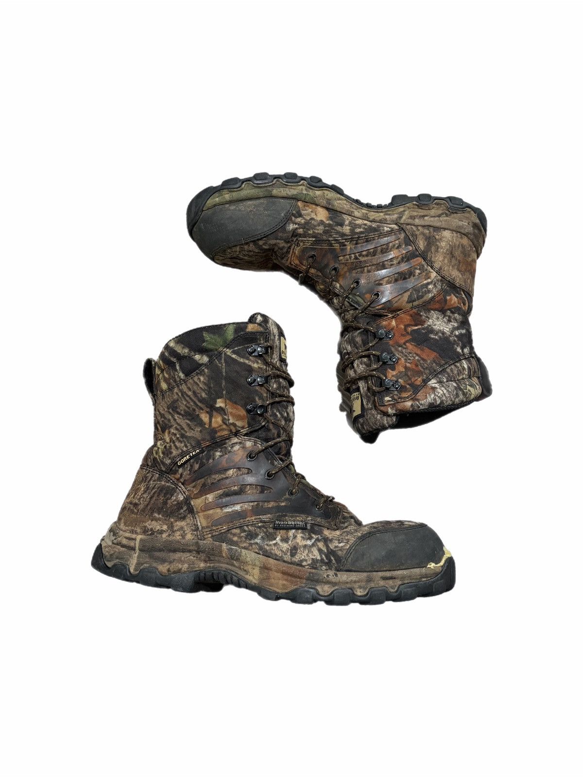 Red Wing Irish Setter Boots Mens Camo 800g Thinsulate Gore-Tex Size US 12 / EU 45 - 1 Thumbnail