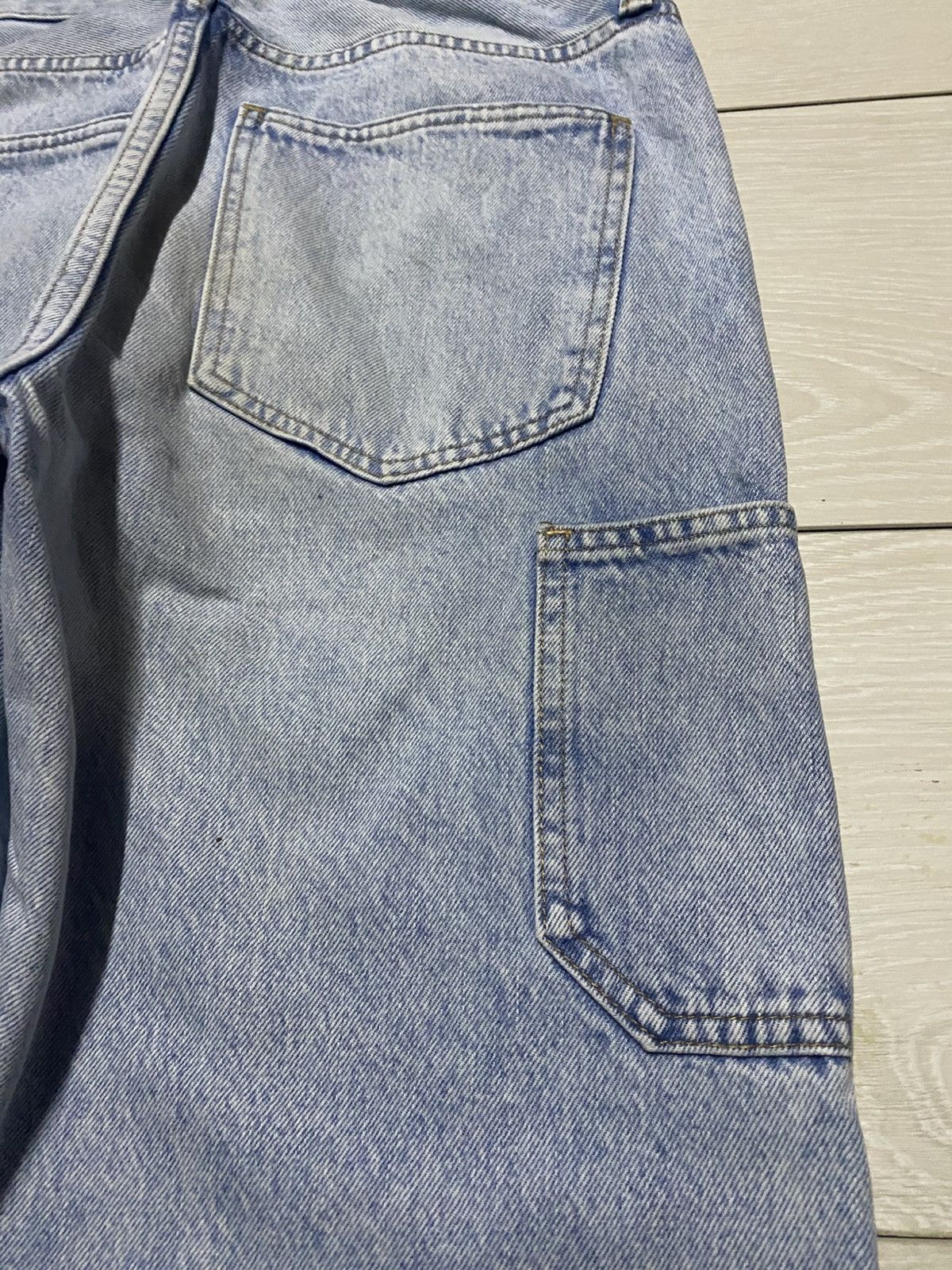 Gap Vintage Gap Carpenter Light Wash Baggy Jeans Size US 29 - 7 Thumbnail