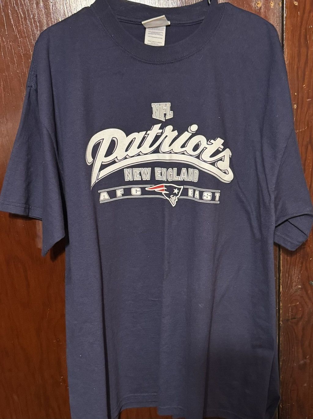 The Unbranded Brand New England Patriots T-Shirt Men XL Blue New Without Tags Size US XL / EU 56 / 4 - 1 Thumbnail