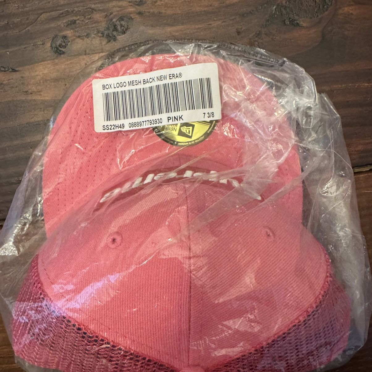 Supreme Supreme New Era Box Logo Mesh Back Fitted Hat Size ONE SIZE - 11 Thumbnail