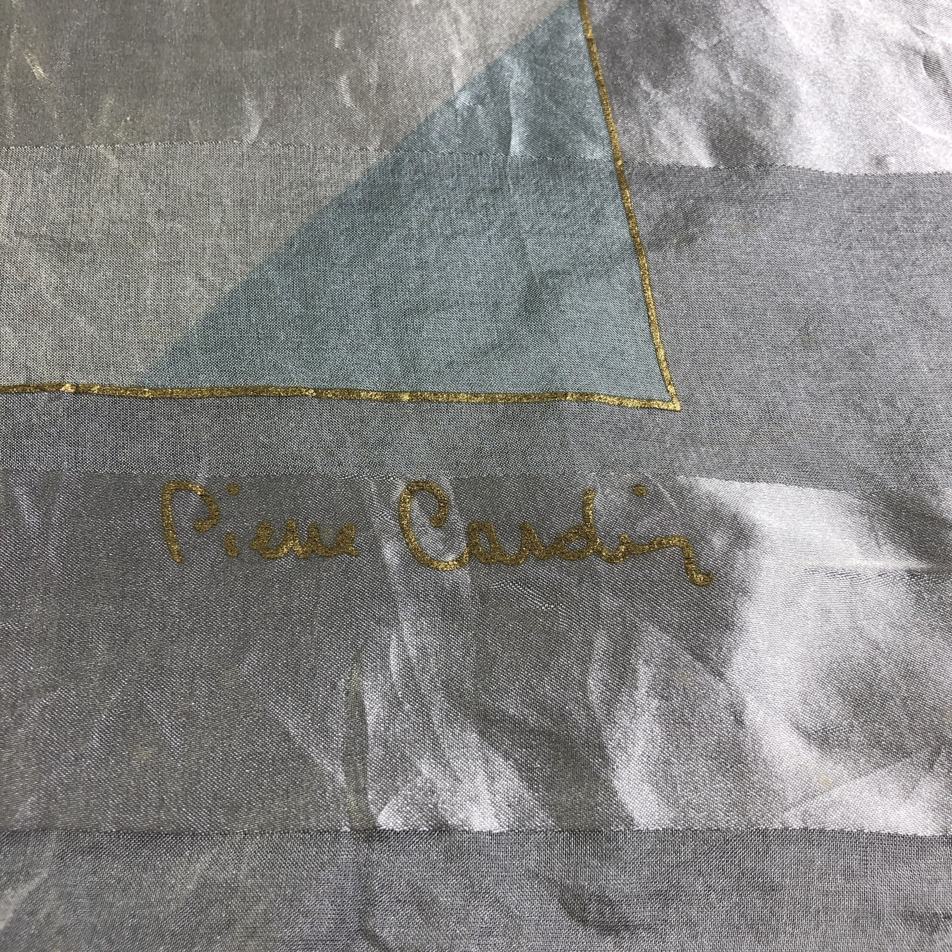Pierre Cardin Pierre Cardin Floral Silk Scarf M1029 Size ONE SIZE - 4 Thumbnail