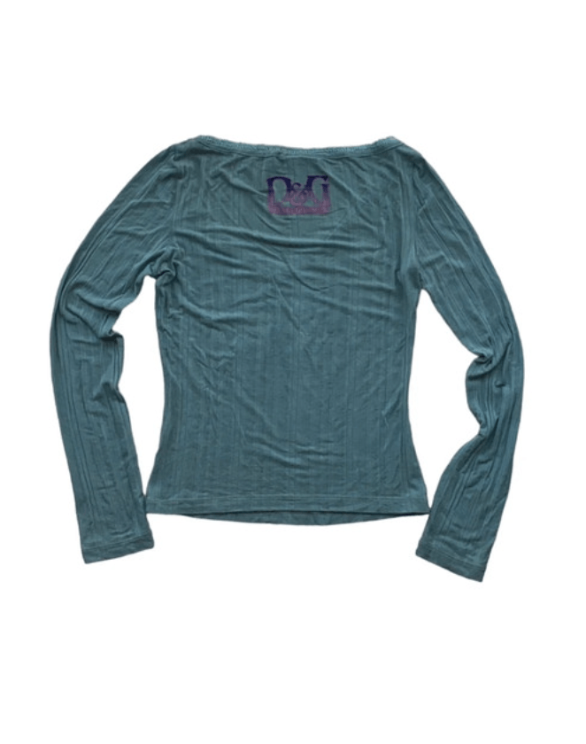 Dolce & Gabbana Dolce & Gabbana Top SEX Mesh Long Sleeve Blouses Corse Size XS / US 0-2 / IT 36-38 - 2 Thumbnail