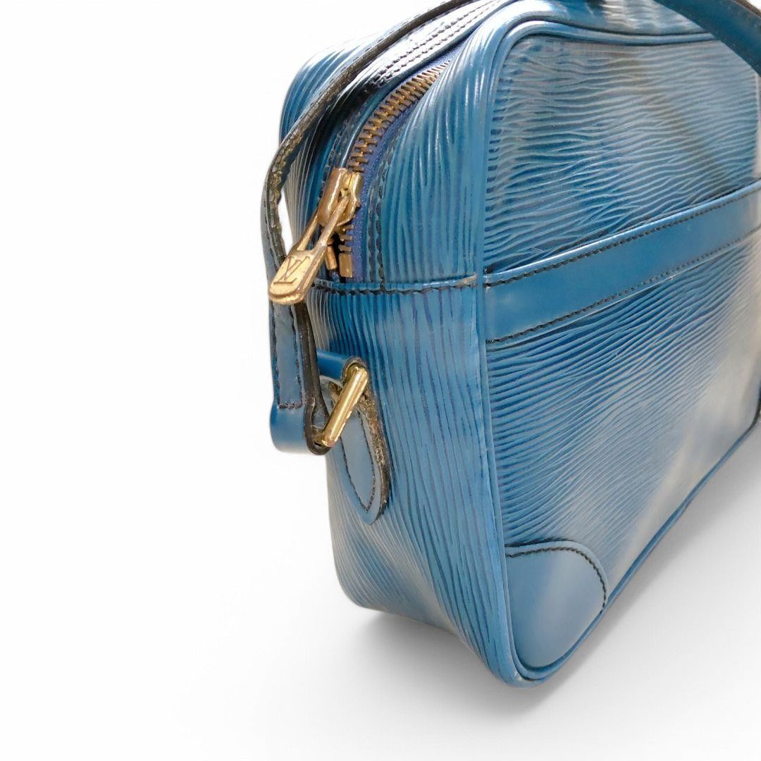 Louis Vuitton Louis Vuitton - Epi Trocadero Shoulder Bag Blue Size ONE SIZE - 4 Thumbnail